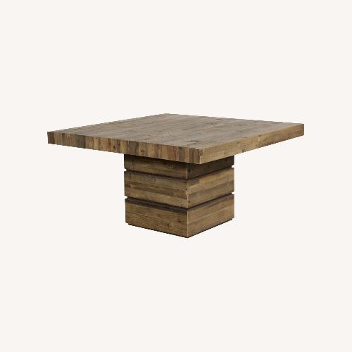 Used Vintage/Antique Dark Brown Wood Dining Table for sale on AptDeco