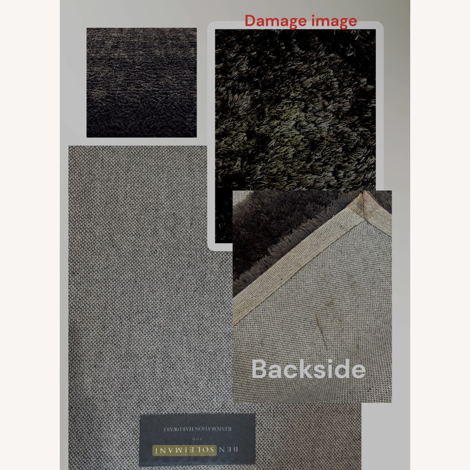 Restoration Hardware Ben Soleimani Pluma Rug - 9X12 - image-1