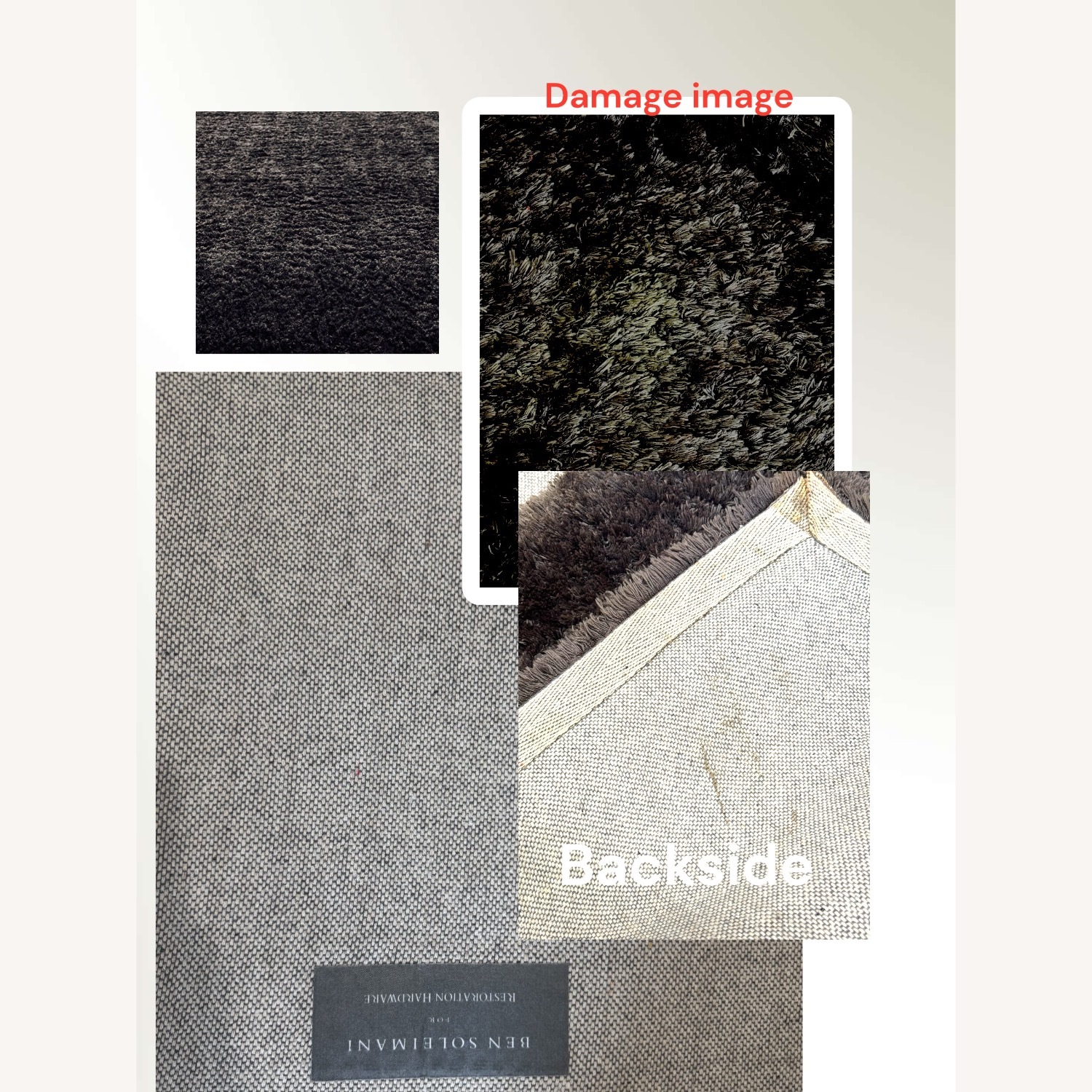 Restoration Hardware Ben Soleimani Pluma Rug - 9X12 - image-2