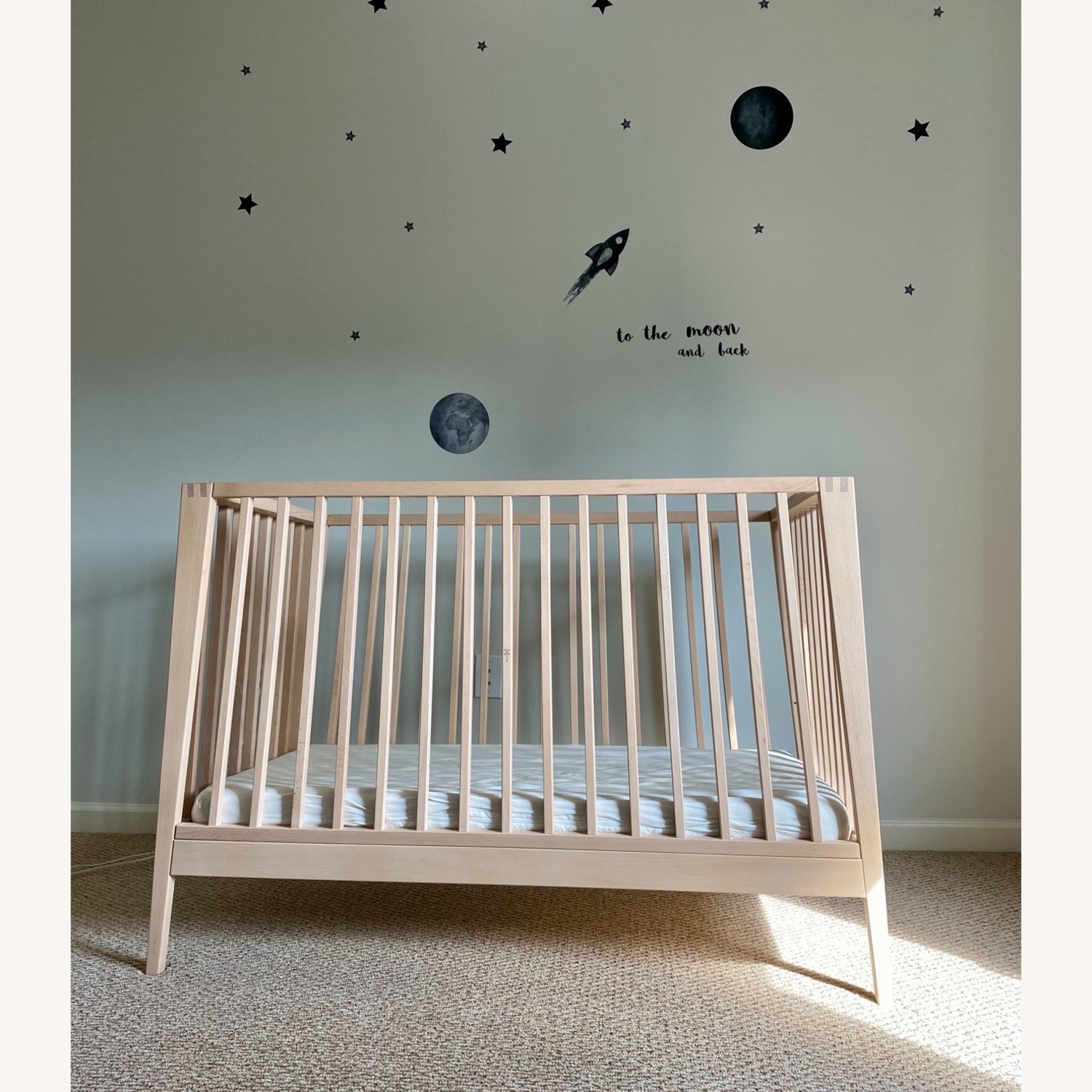 Linea By Leander Natural Wood Crib - image-1