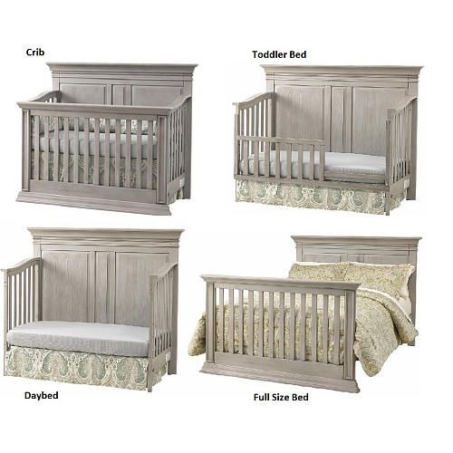 Used Wayfair Vienna 4-1 Convertible Crib Ash Grey for sale on AptDeco