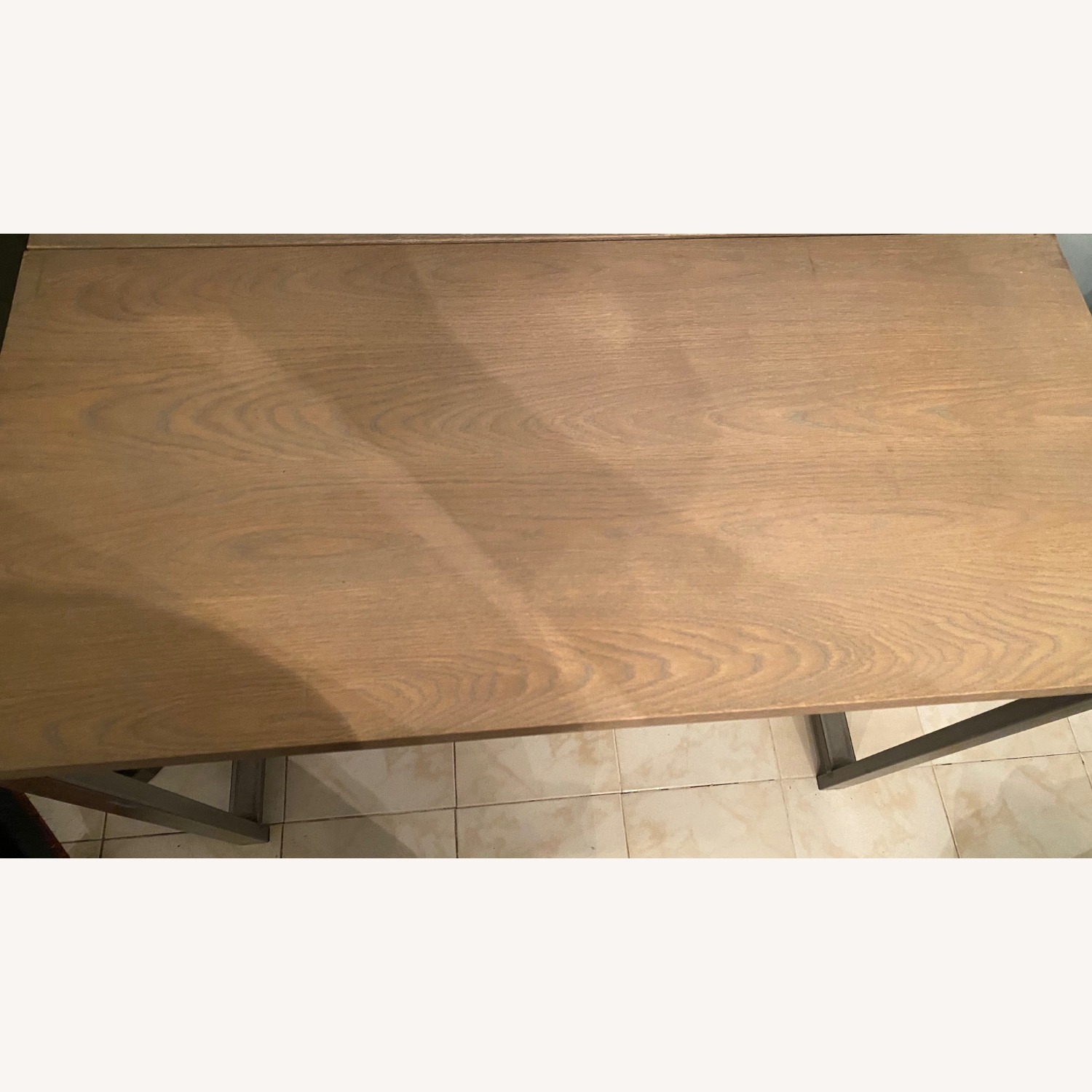 Custom Crafted Light Brown Wood Kitchen Island - image-7