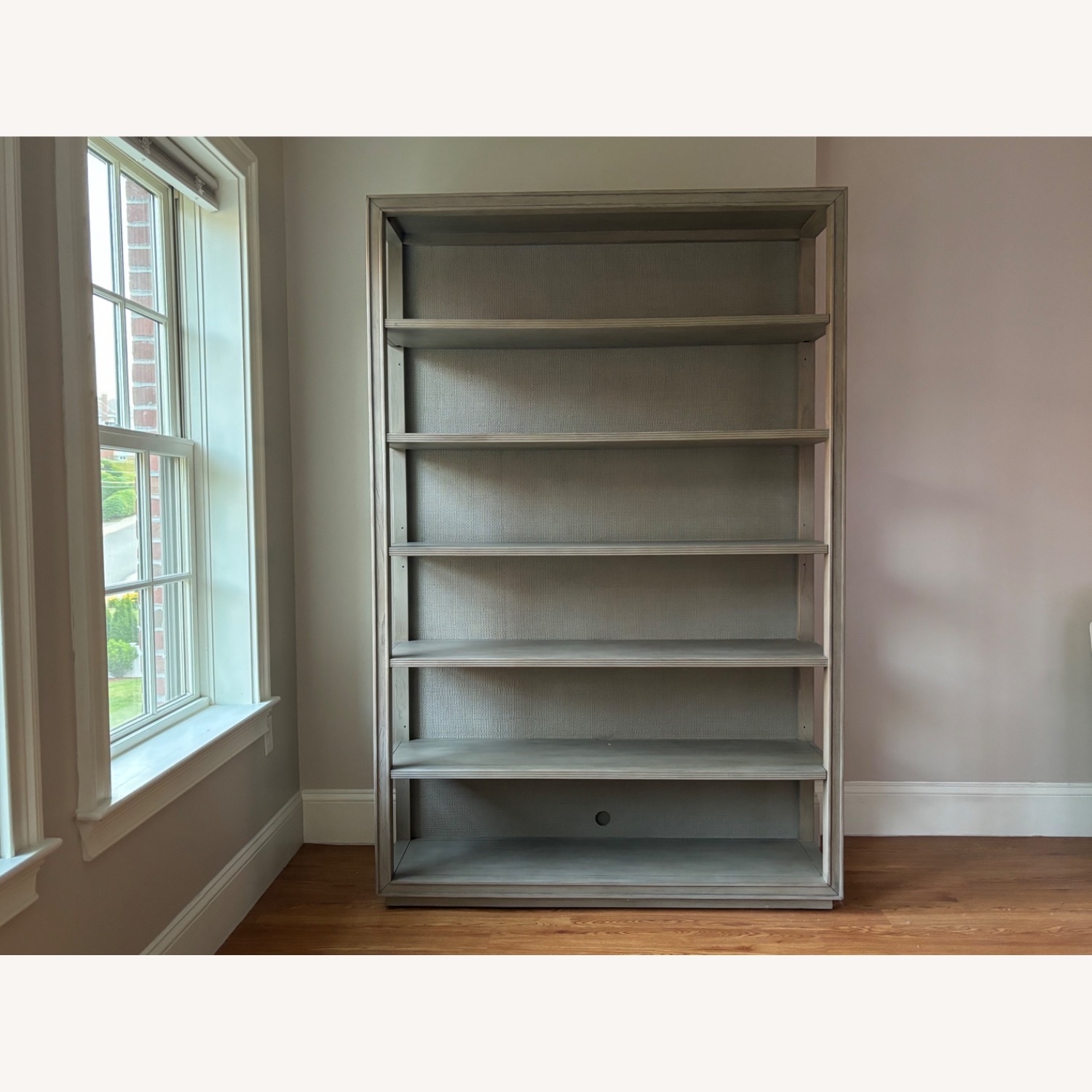 Arhaus Pearson Light Gray Wood Bookcase - image-4
