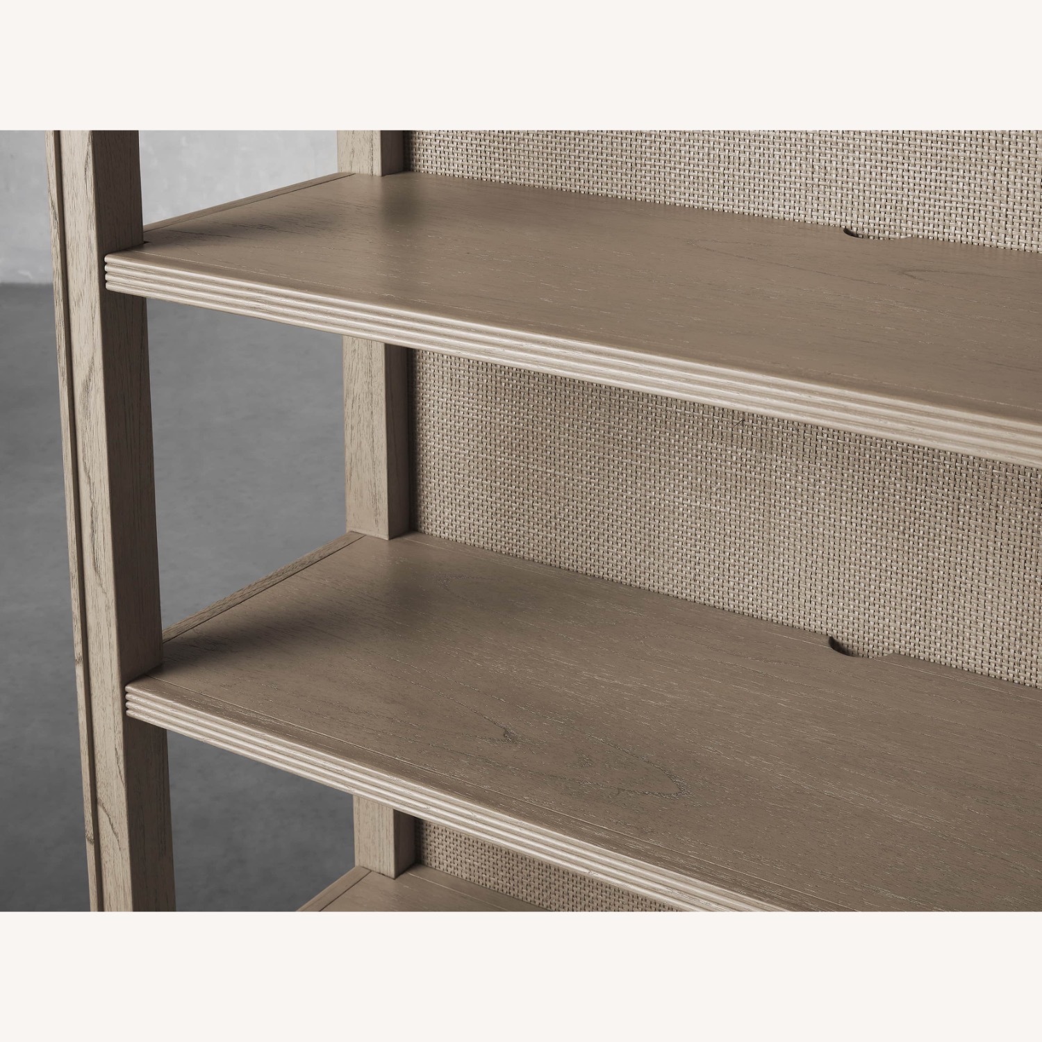 Arhaus Pearson Light Gray Wood Bookcase - image-2