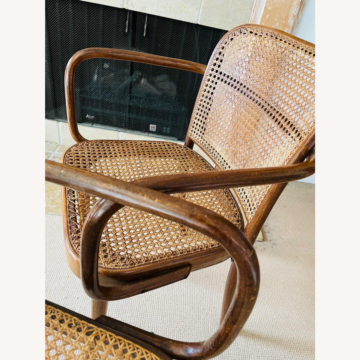Josef Hoffmann Furniture Dark Brown Dining Chairs - image-5