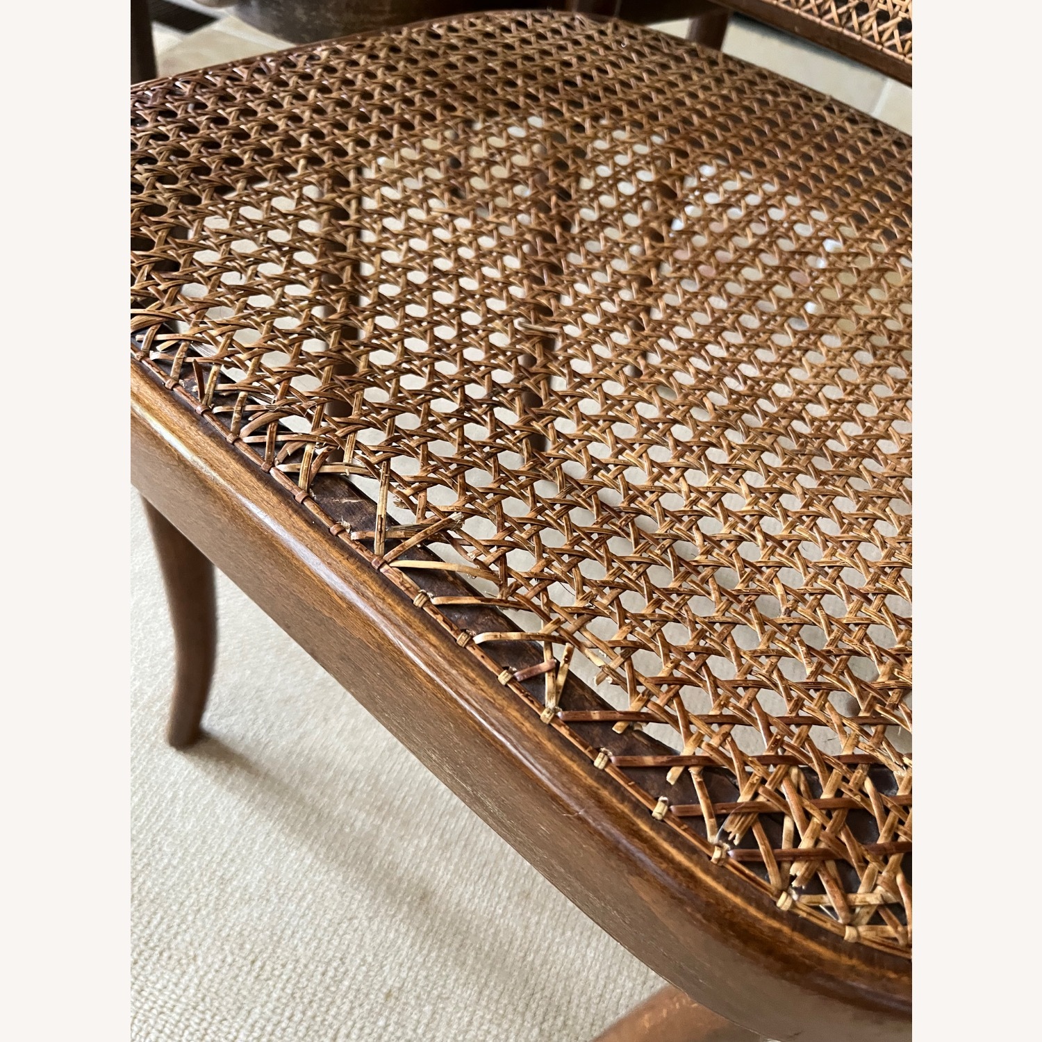 Josef Hoffmann Furniture Dark Brown Dining Chairs - image-9