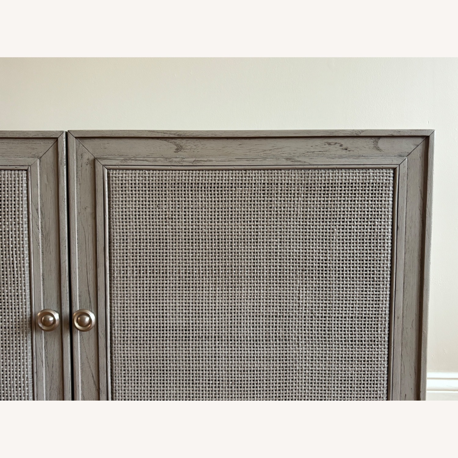 Arhaus Pearson Light Gray Wood Media Storage - image-5