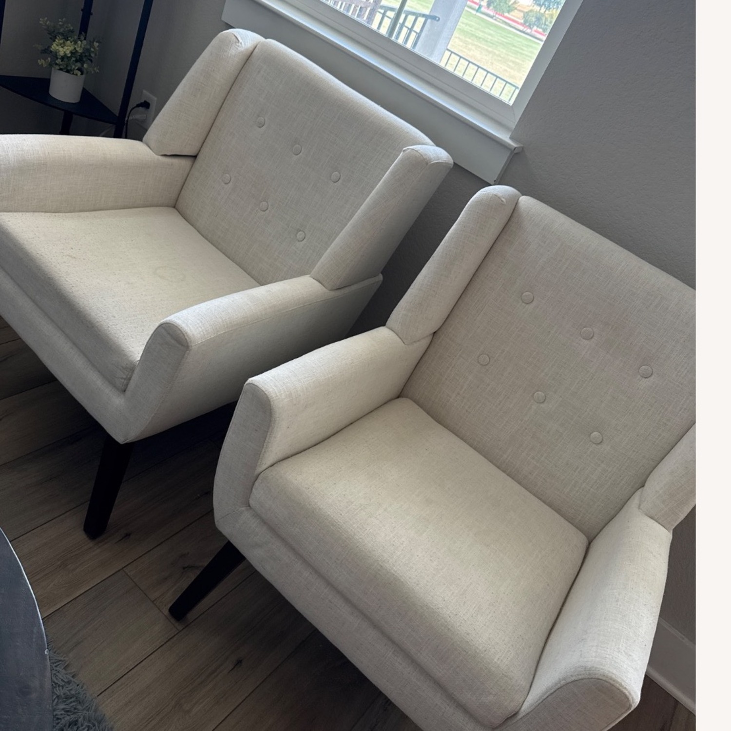 Accent Chair, Arm Chair Set of 2 - image-4