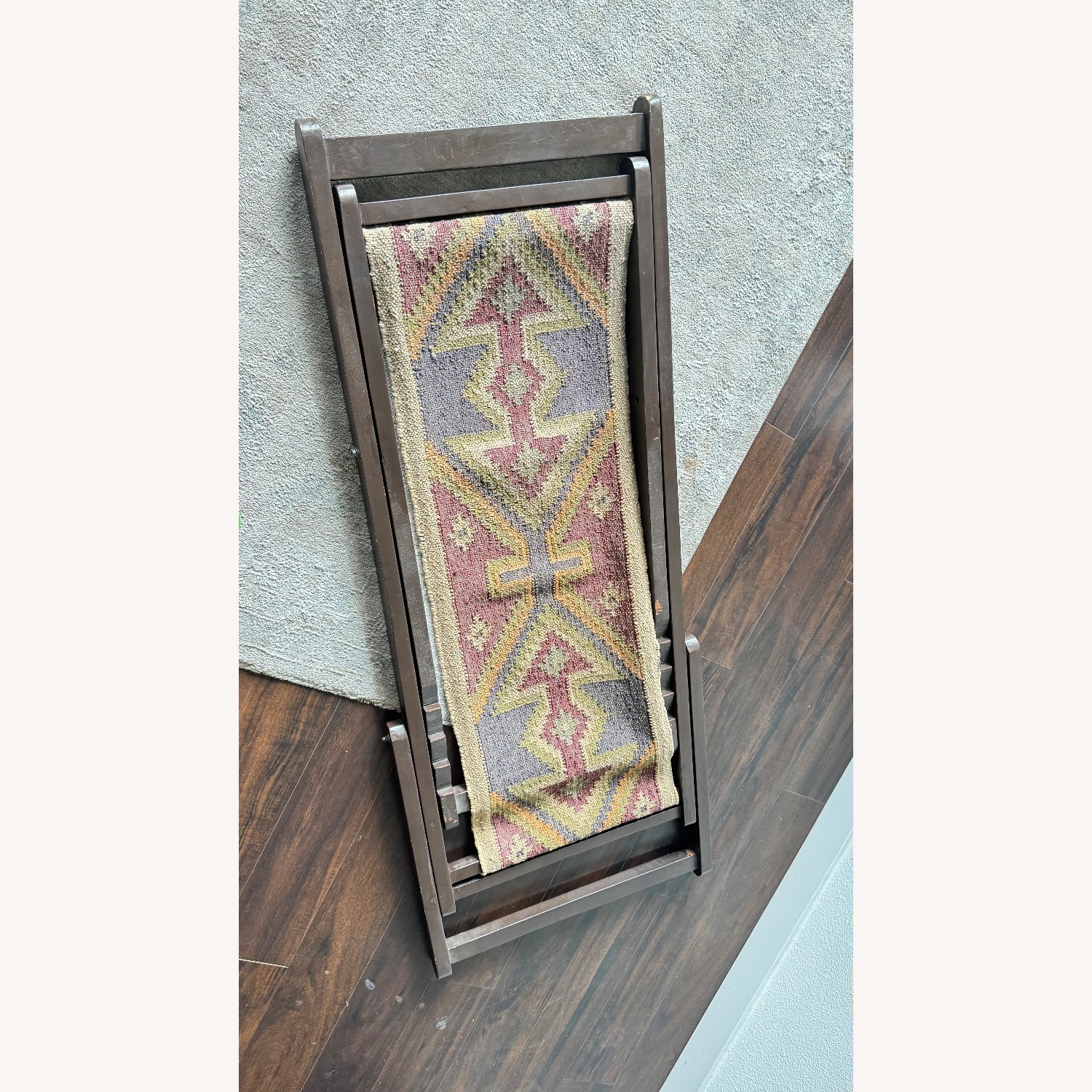 World Market Dark Brown Fabric Recliner - image-3