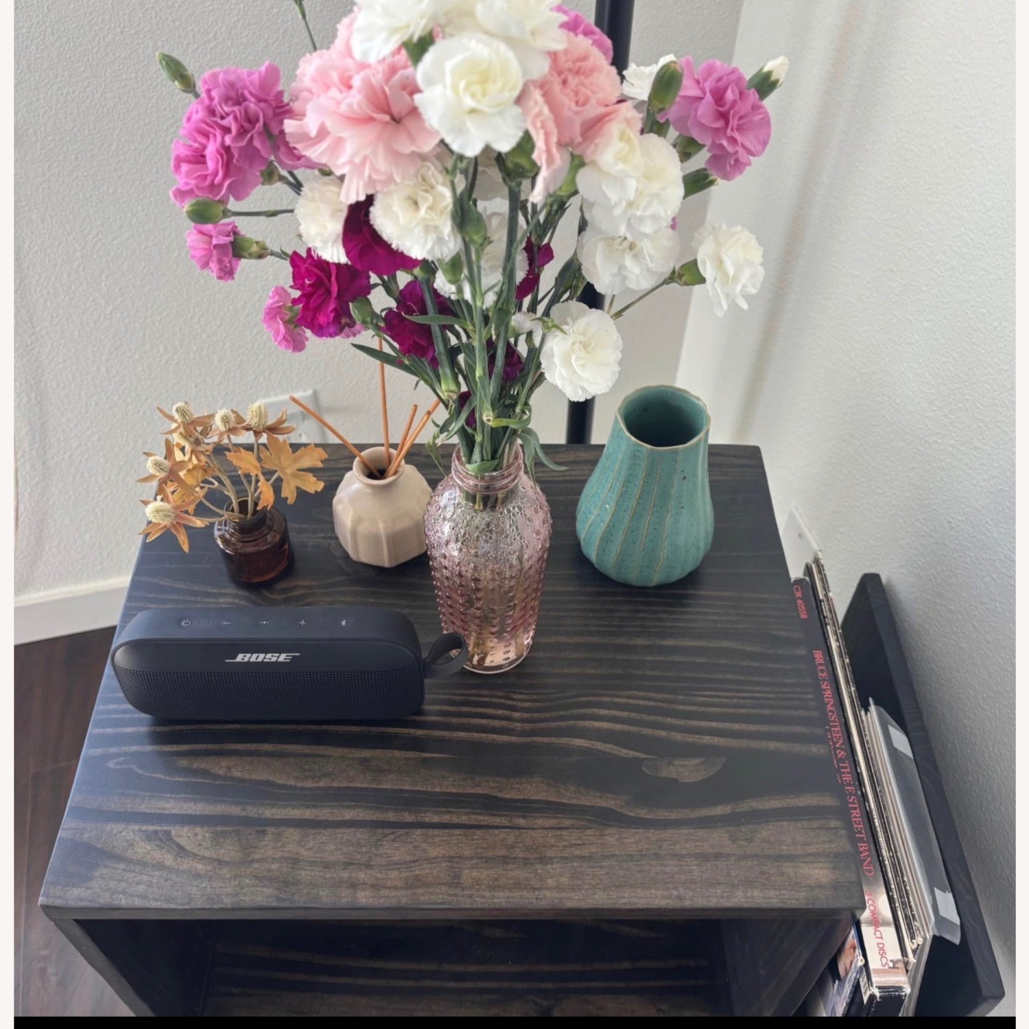 Vinyl Record Table - Mid Century Modern - image-6