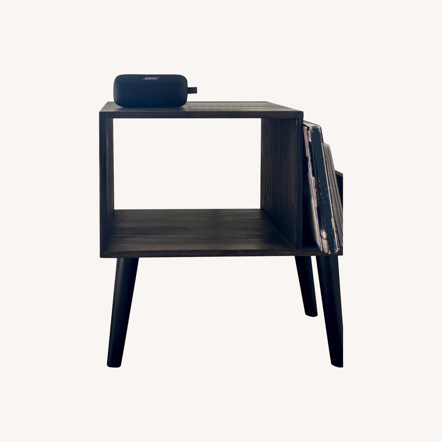 Vinyl Record Table - Mid Century Modern - image-0