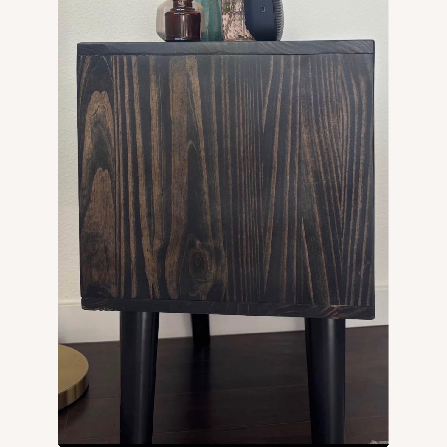 Vinyl Record Table - Mid Century Modern - image-2