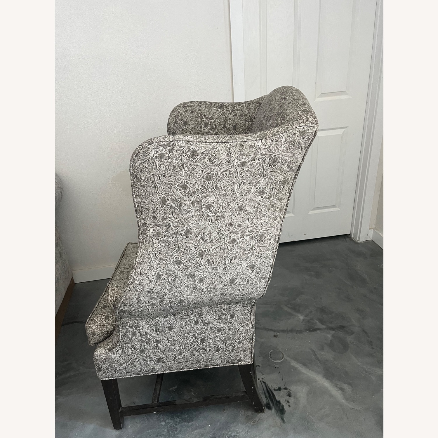 Re-Upholstered Wingback Chair - image-5