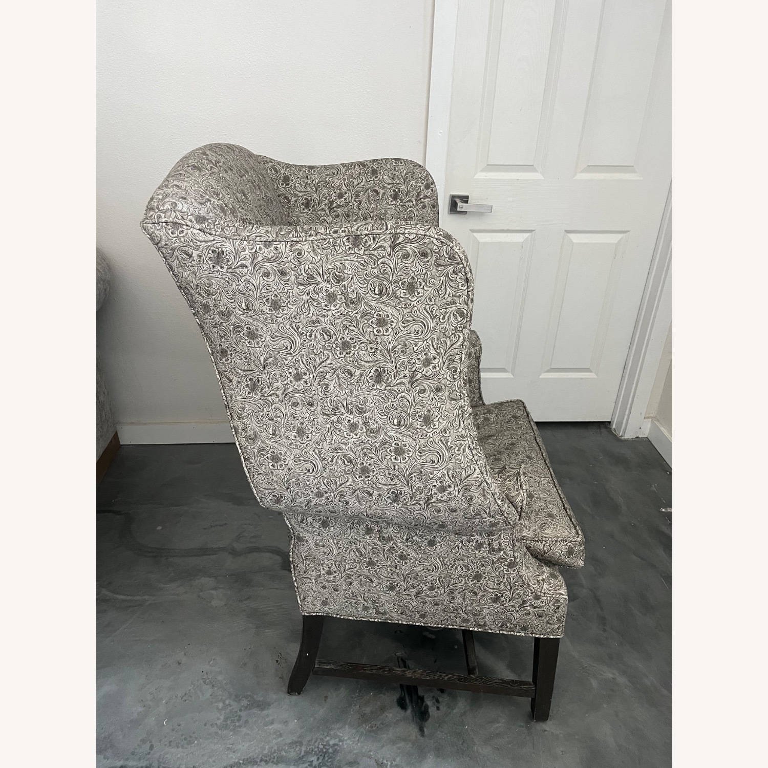 Re-Upholstered Wingback Chair - image-2