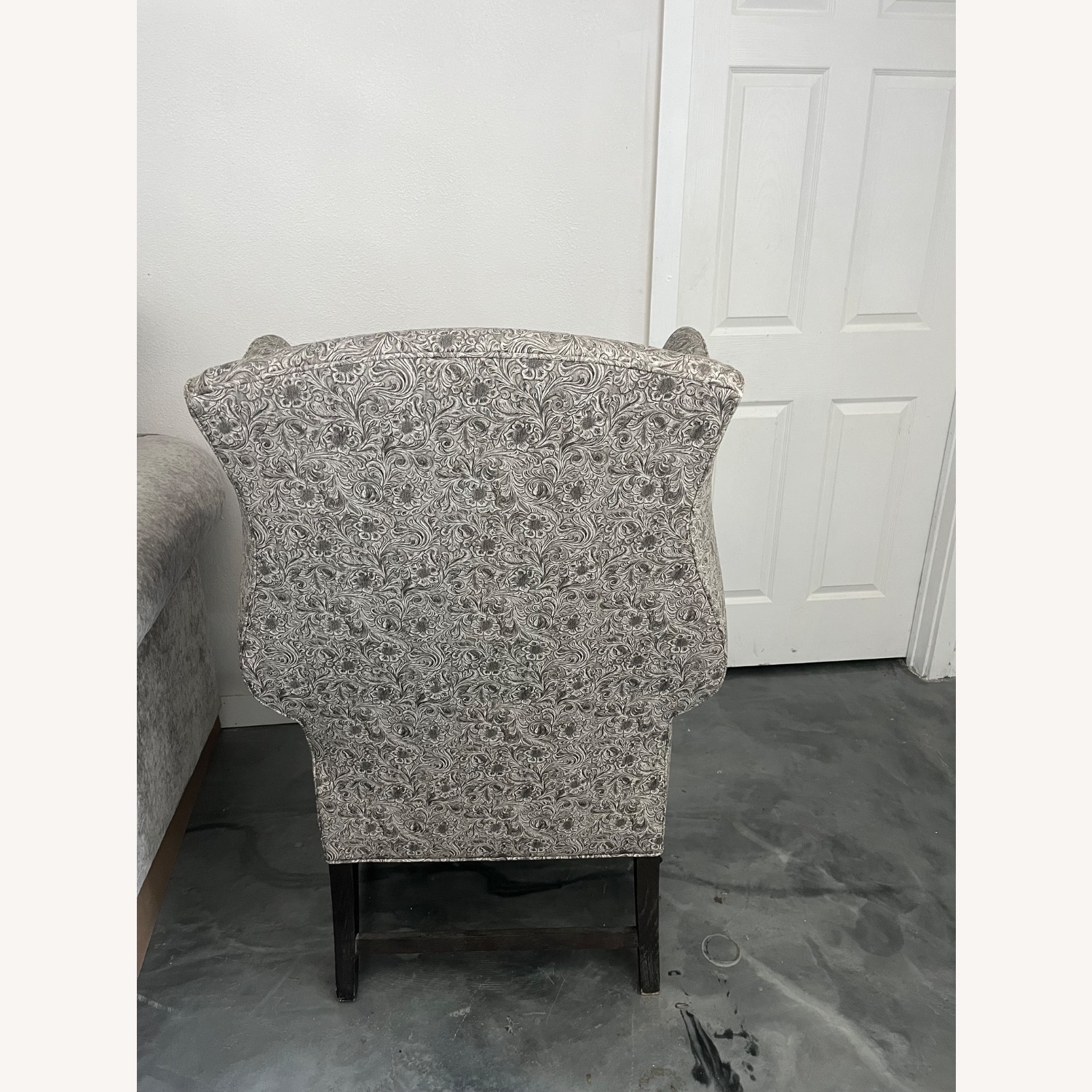 Re-Upholstered Wingback Chair - image-4