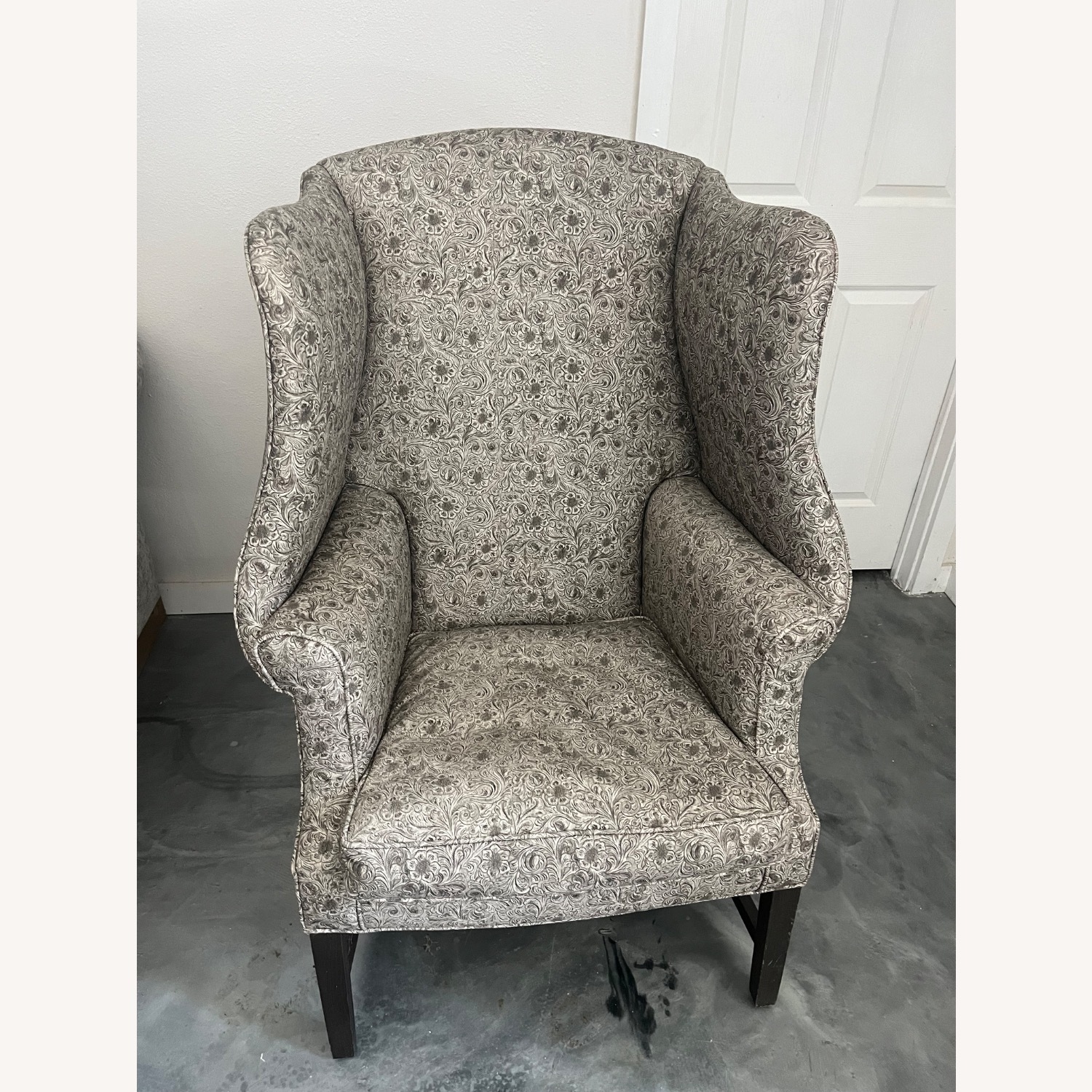 Re-Upholstered Wingback Chair - image-3