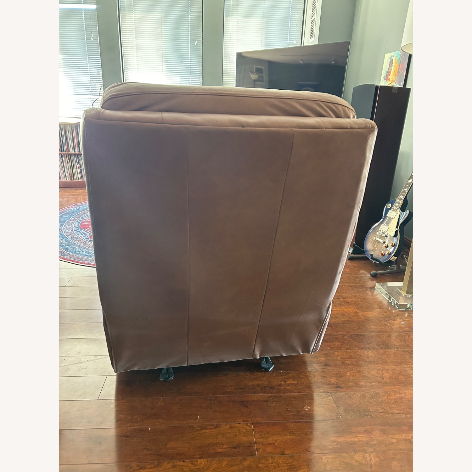 Walter E. Smithe Leather Recliner - image-5