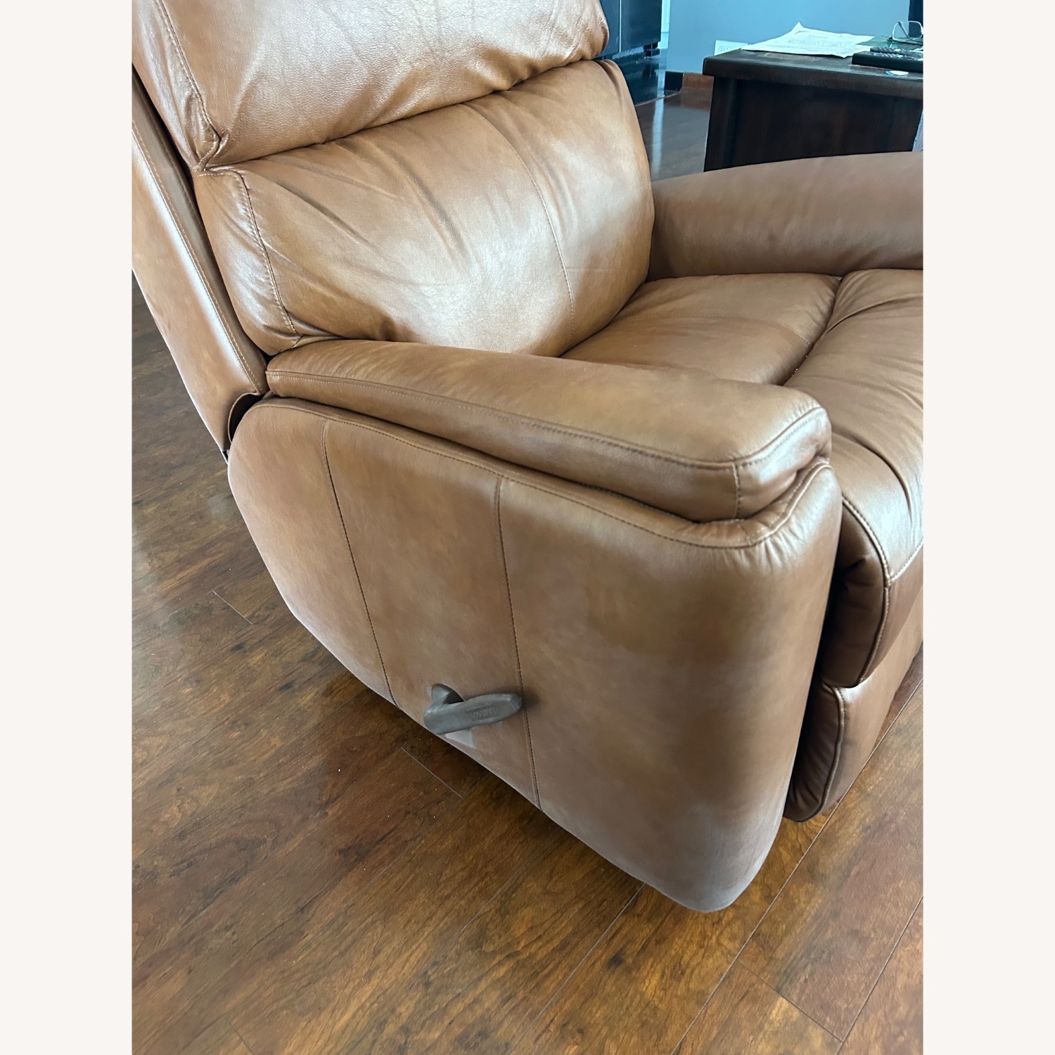 Walter E. Smithe Leather Recliner - image-4