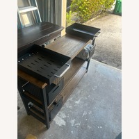 Black Wood Media Storage