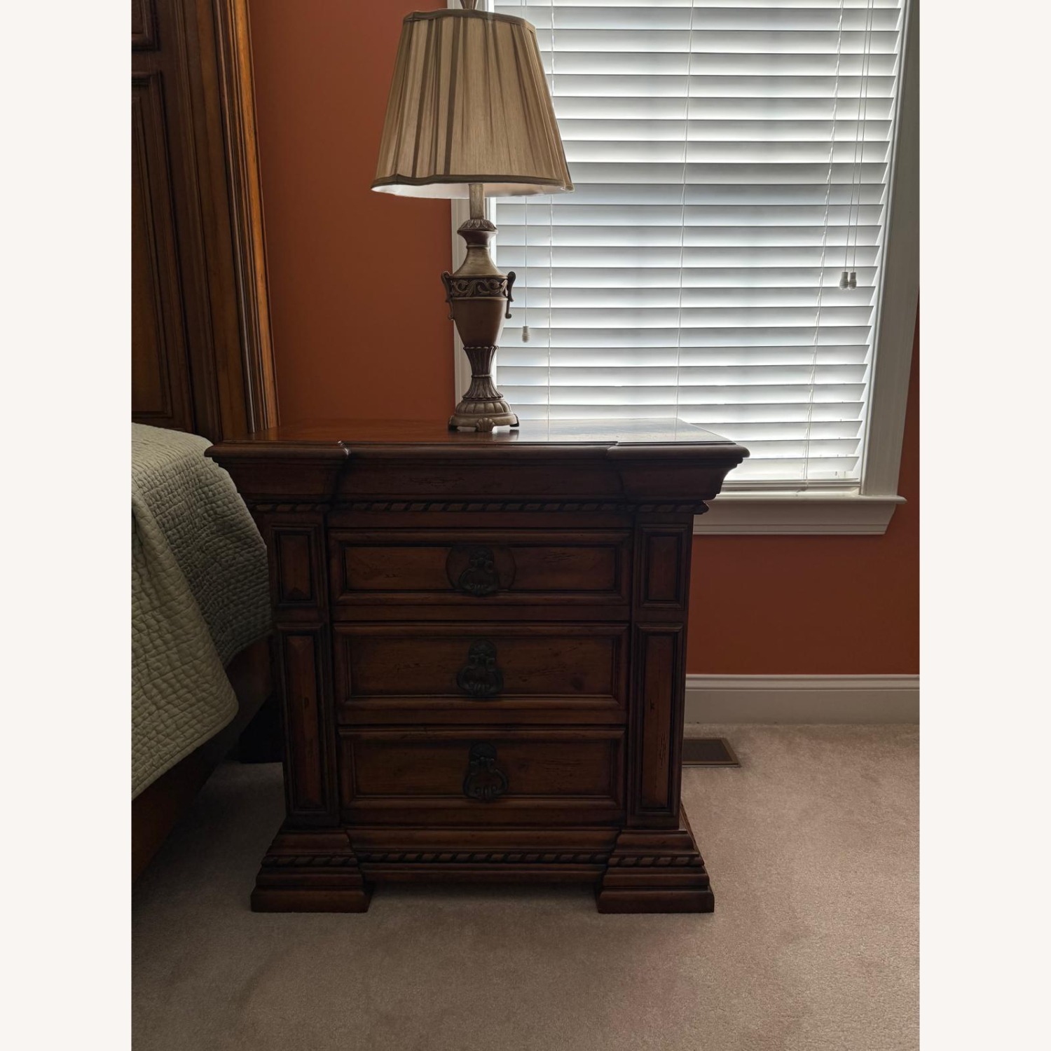 Wooden Nightstand - image-1