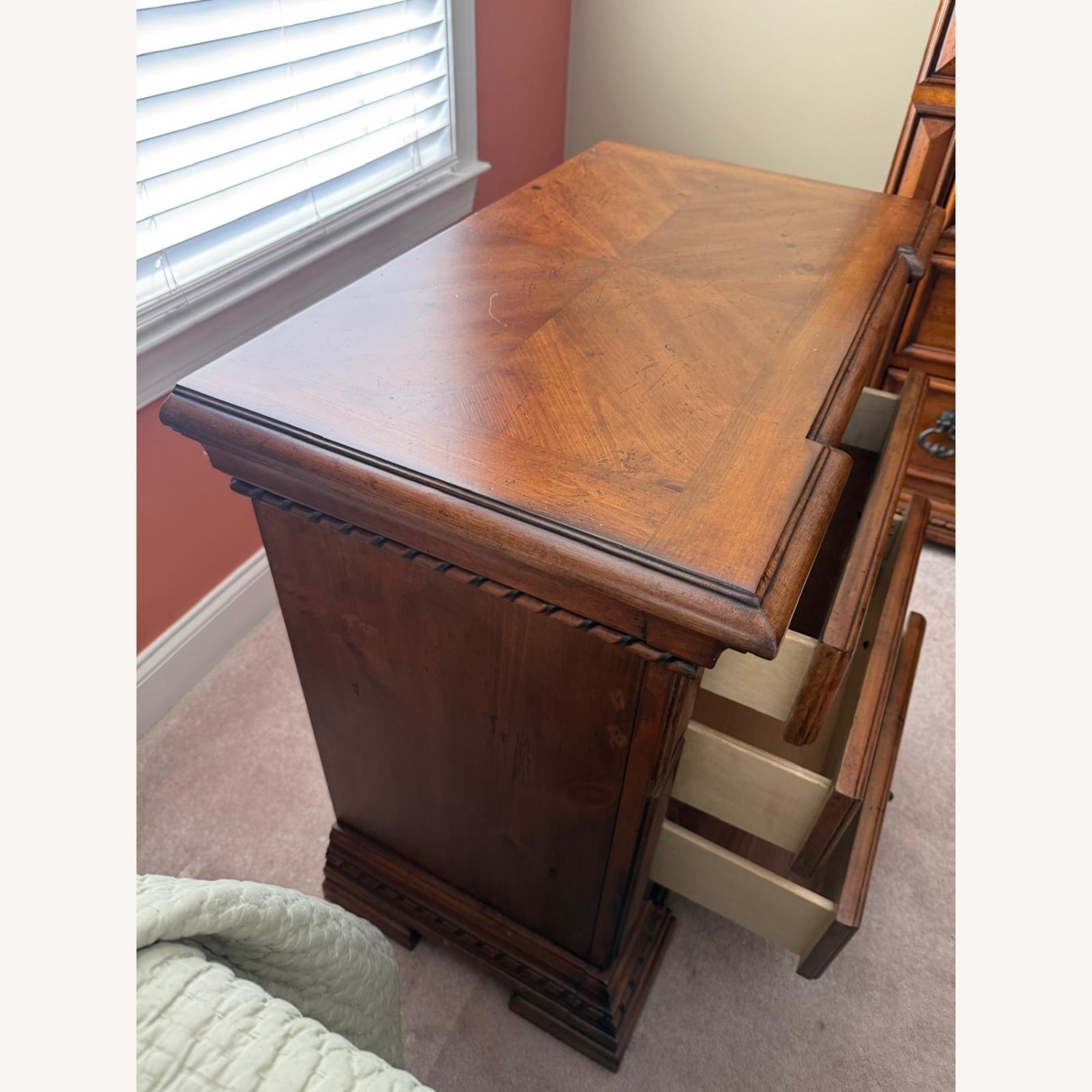 Wooden Nightstand - image-3