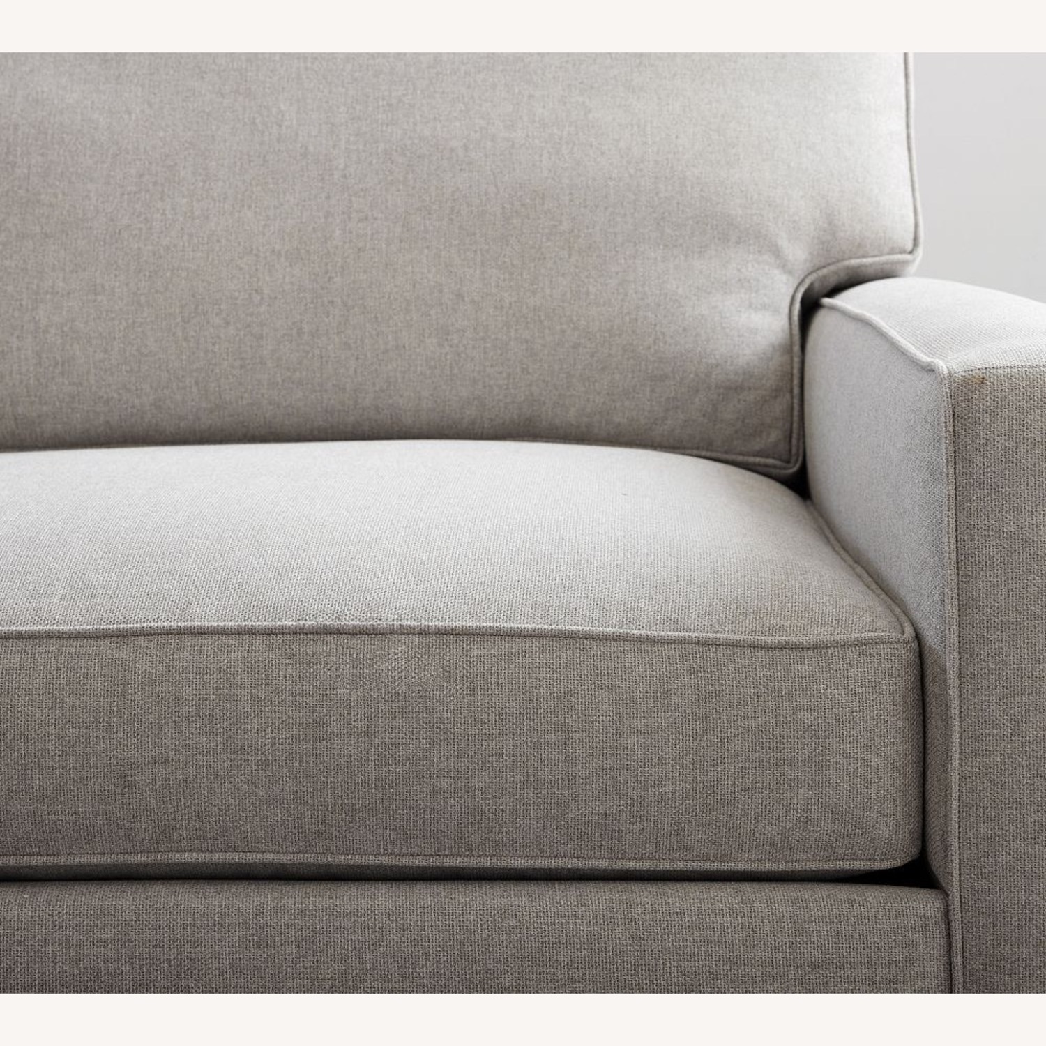 Pottery Barn Natural Fabric 2 Seater Sofa - image-6