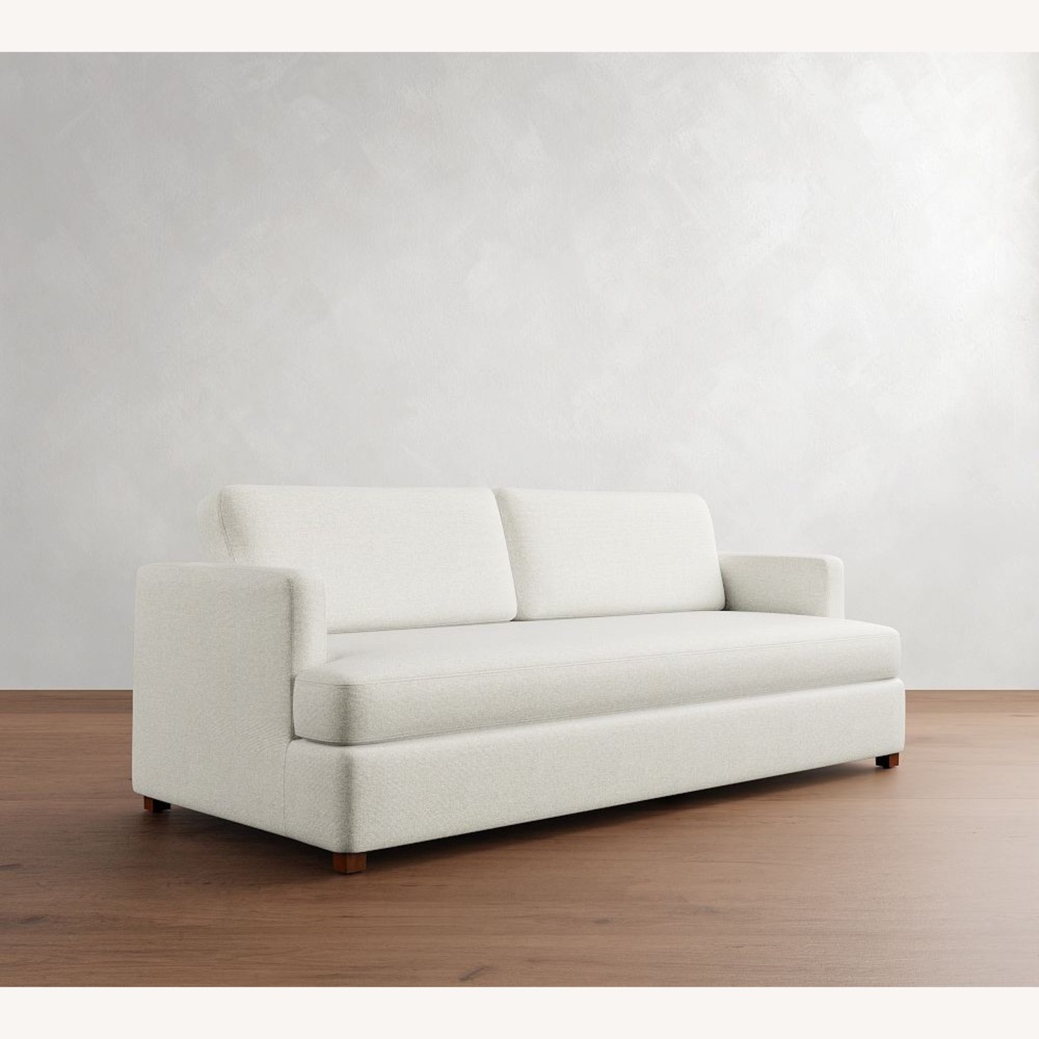 Pottery Barn Natural Fabric 2 Seater Sofa - image-4