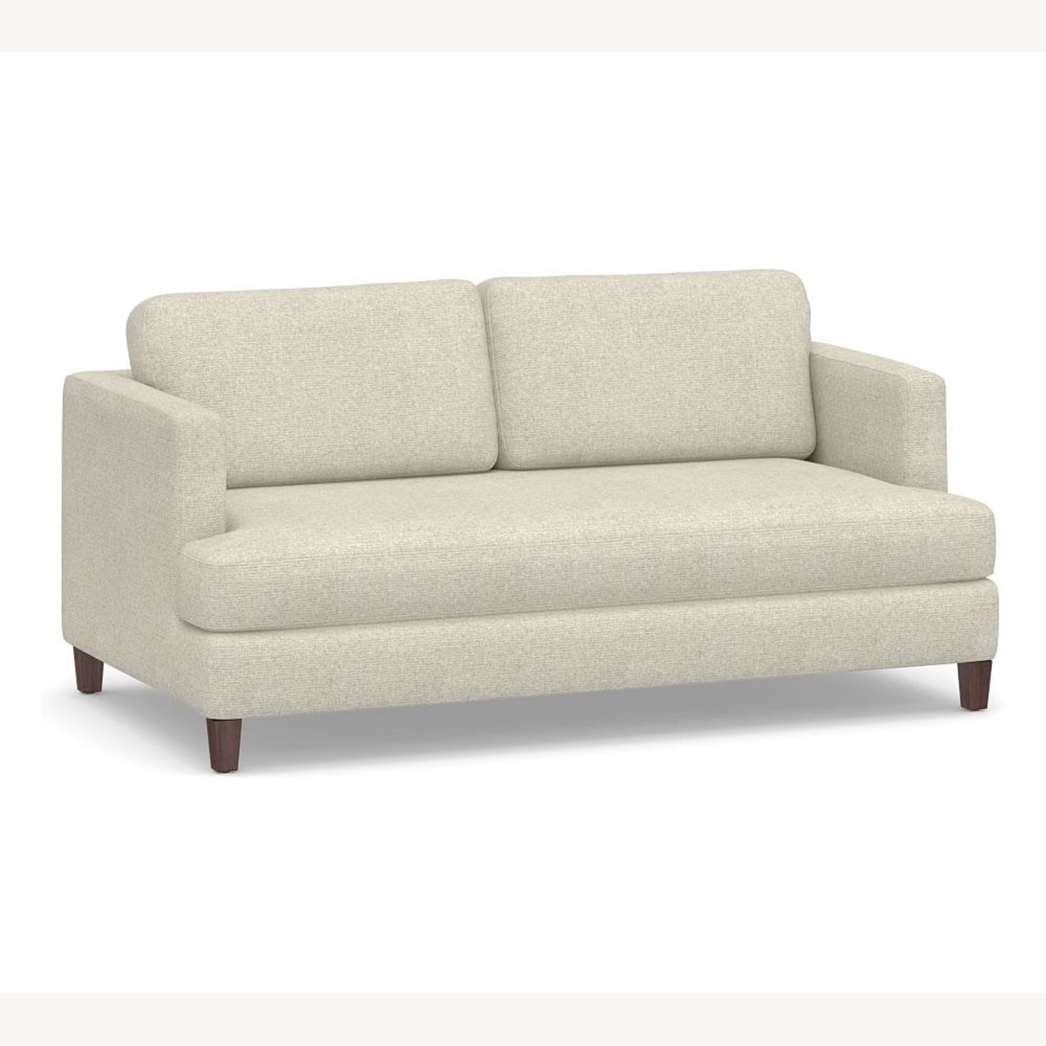 Pottery Barn Natural Fabric 2 Seater Sofa - image-1