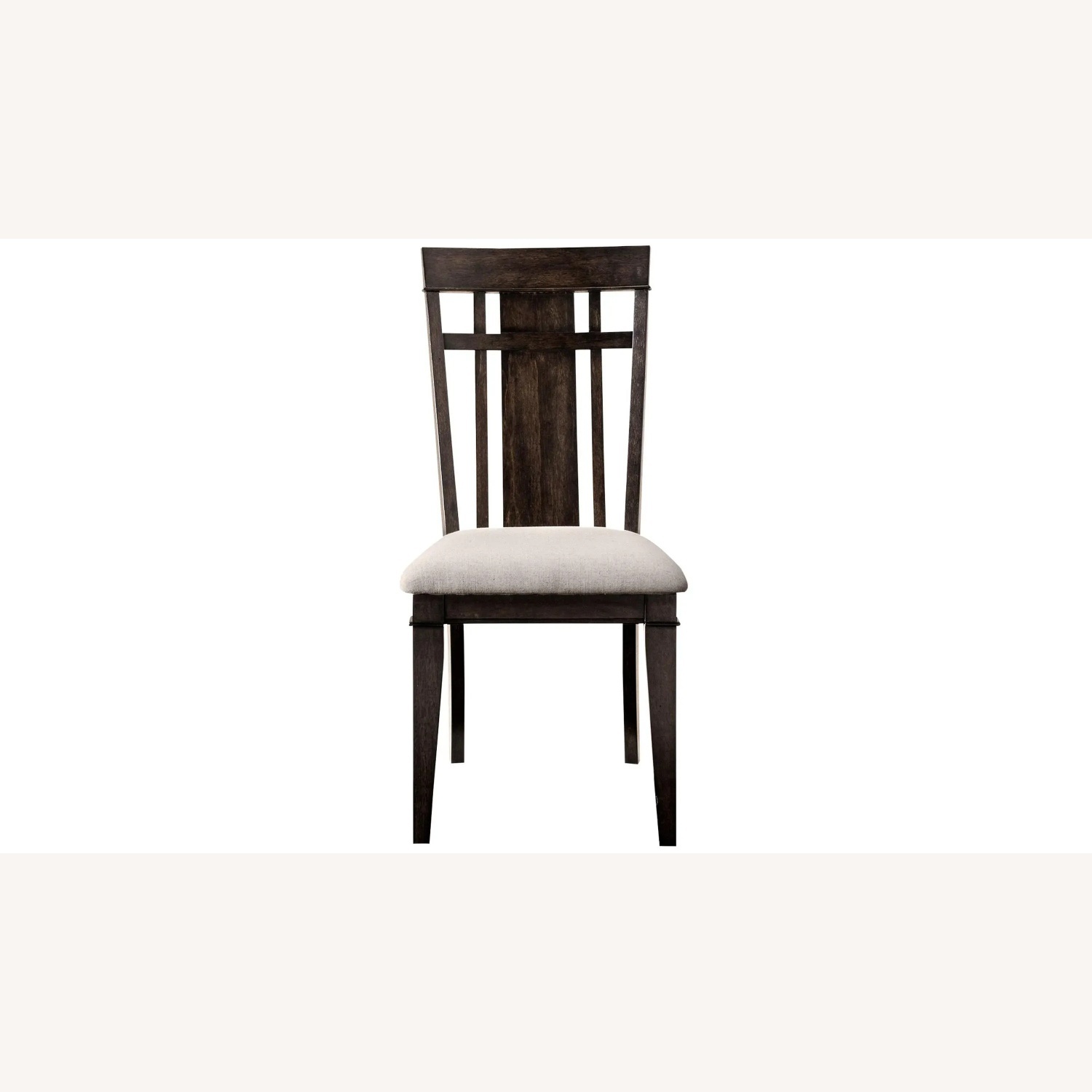 Raymour & Flanigan Sheffield Dark Brown Dining Chairs - image-5