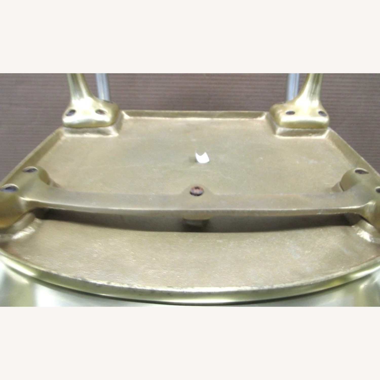 CB2 Oro Silver Aluminum Dining Chairs - image-20