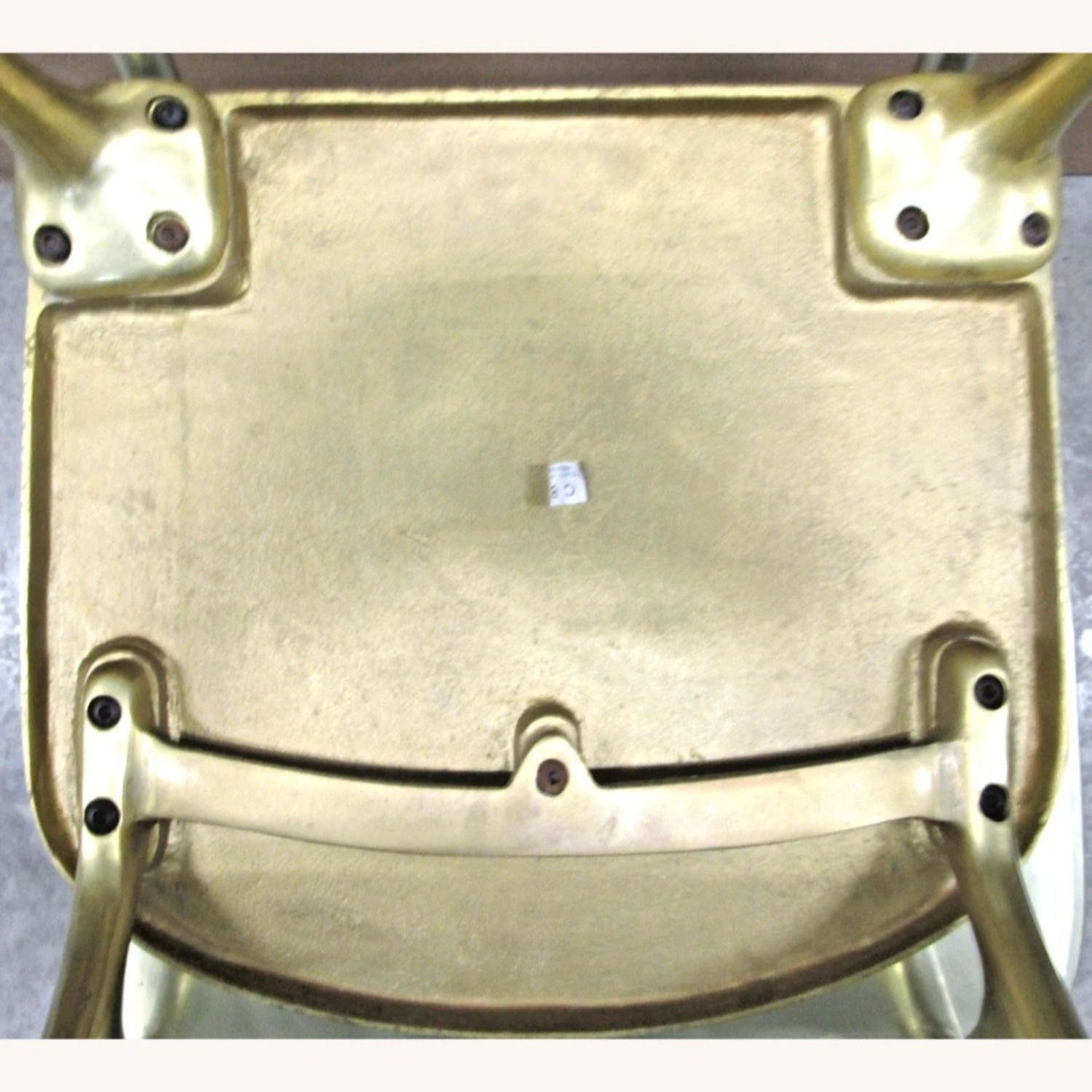 CB2 Oro Silver Aluminum Dining Chairs - image-18