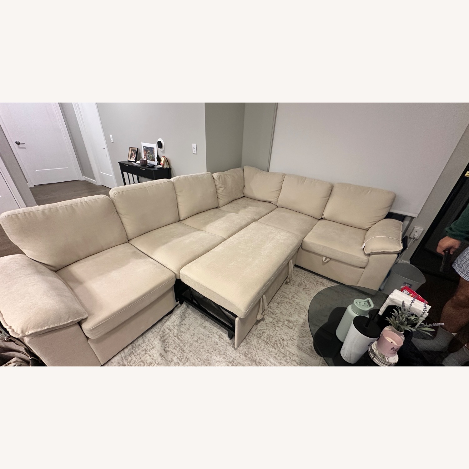 Pullout Couch with Storage - image-6