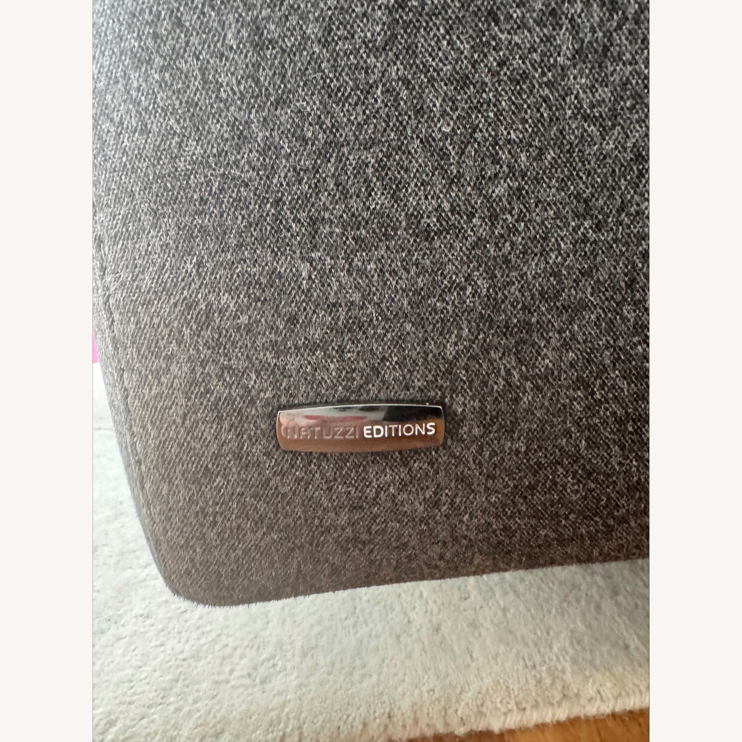 Natuzzi Coro Grey Sofa - image-4