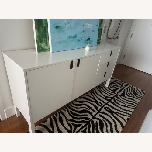 Used White Dresser or TV Stand for sale on AptDeco