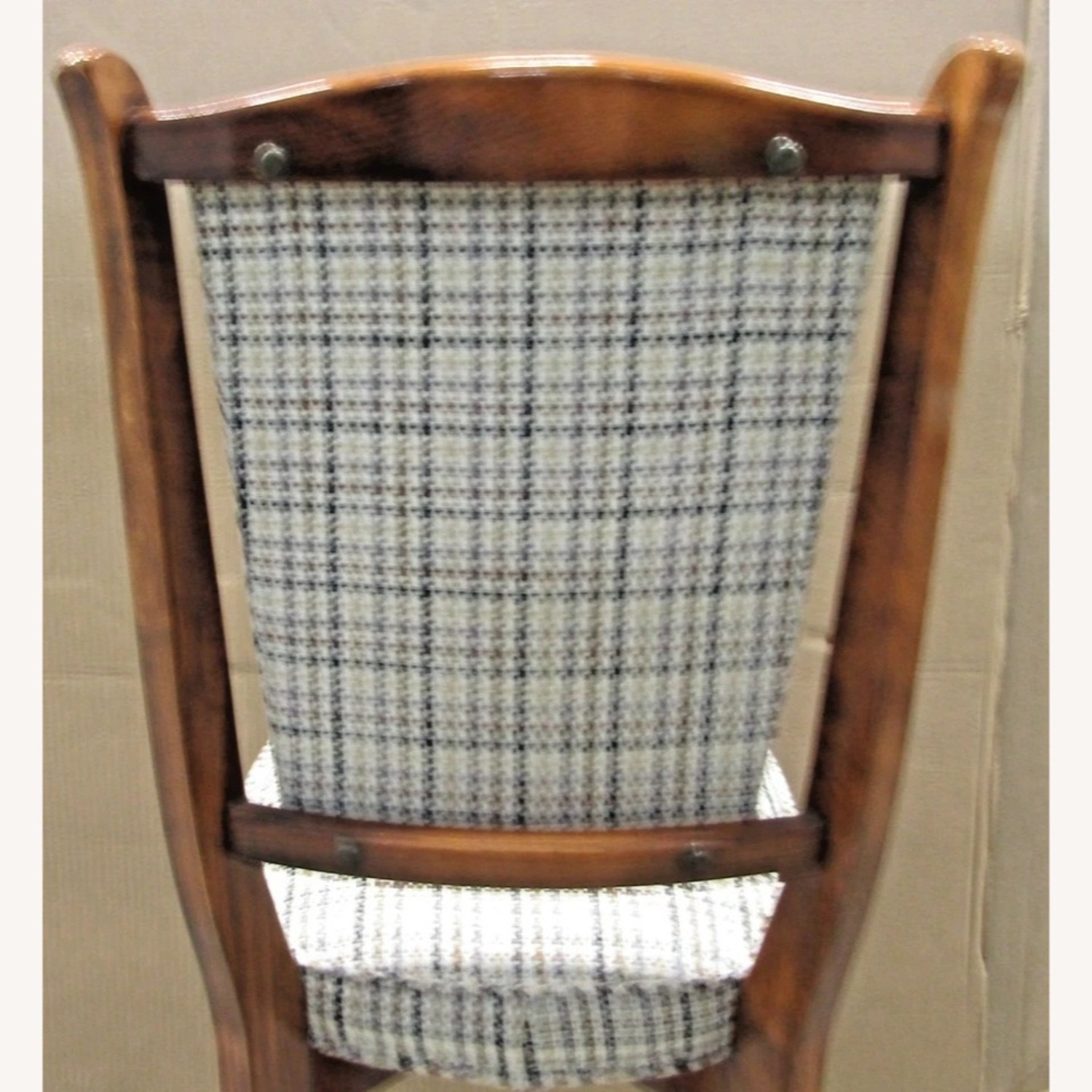 Set of Six French Art Deco Mahogany Dining Chairs - image-15