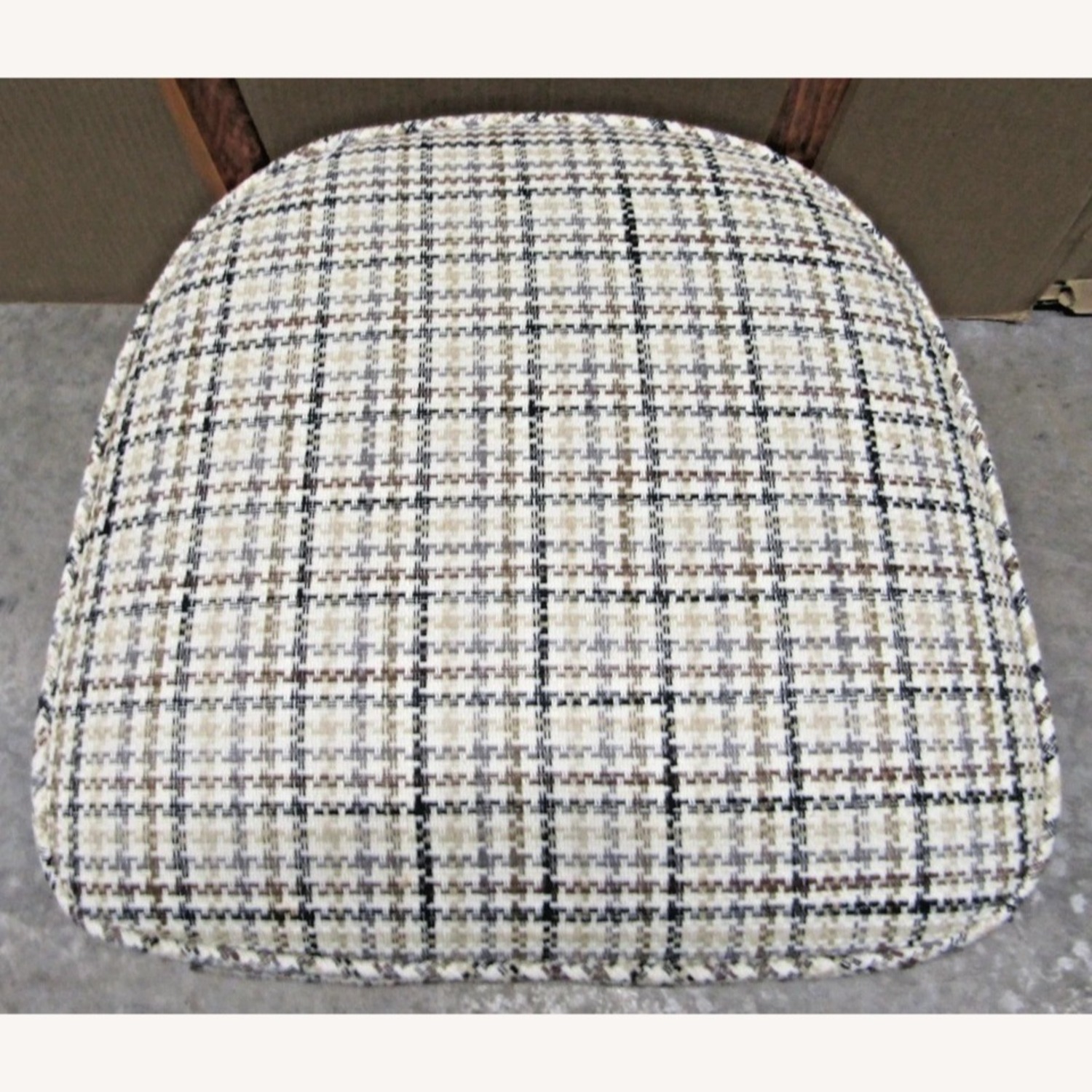 Set of Six French Art Deco Mahogany Dining Chairs - image-13