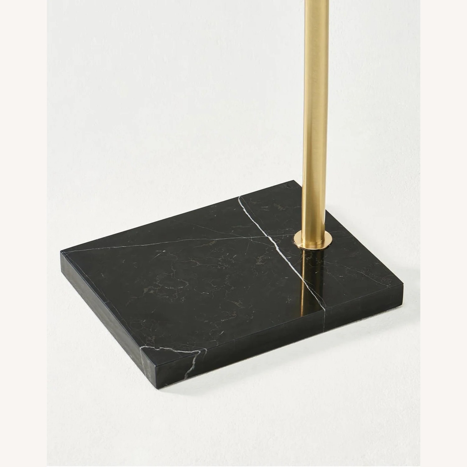 Logan Led Arch Floor Lamp Gold Metal Floor Lamp - AptDeco