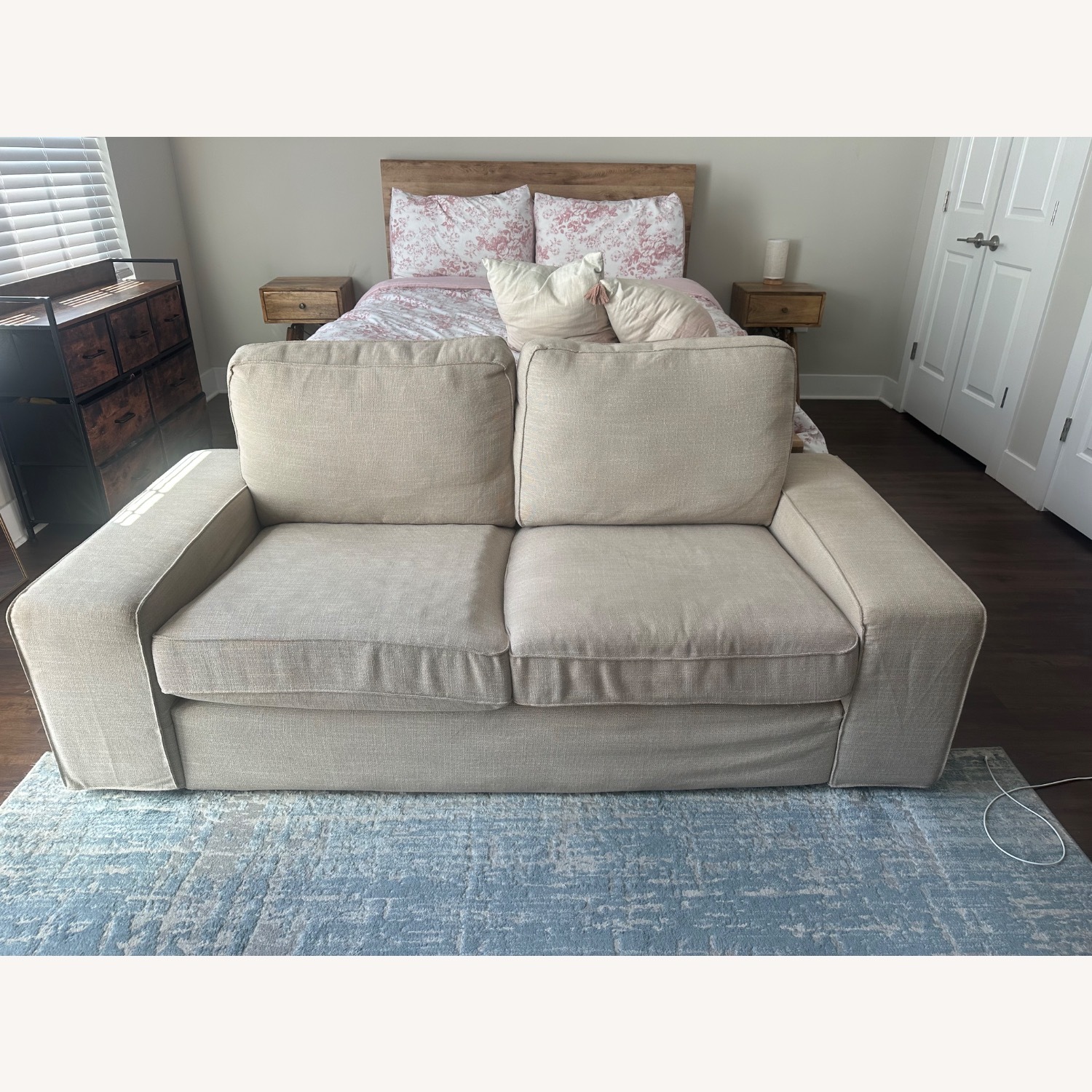 IKEA Kivik Natural Fabric 2 Seater Sofa - image-1