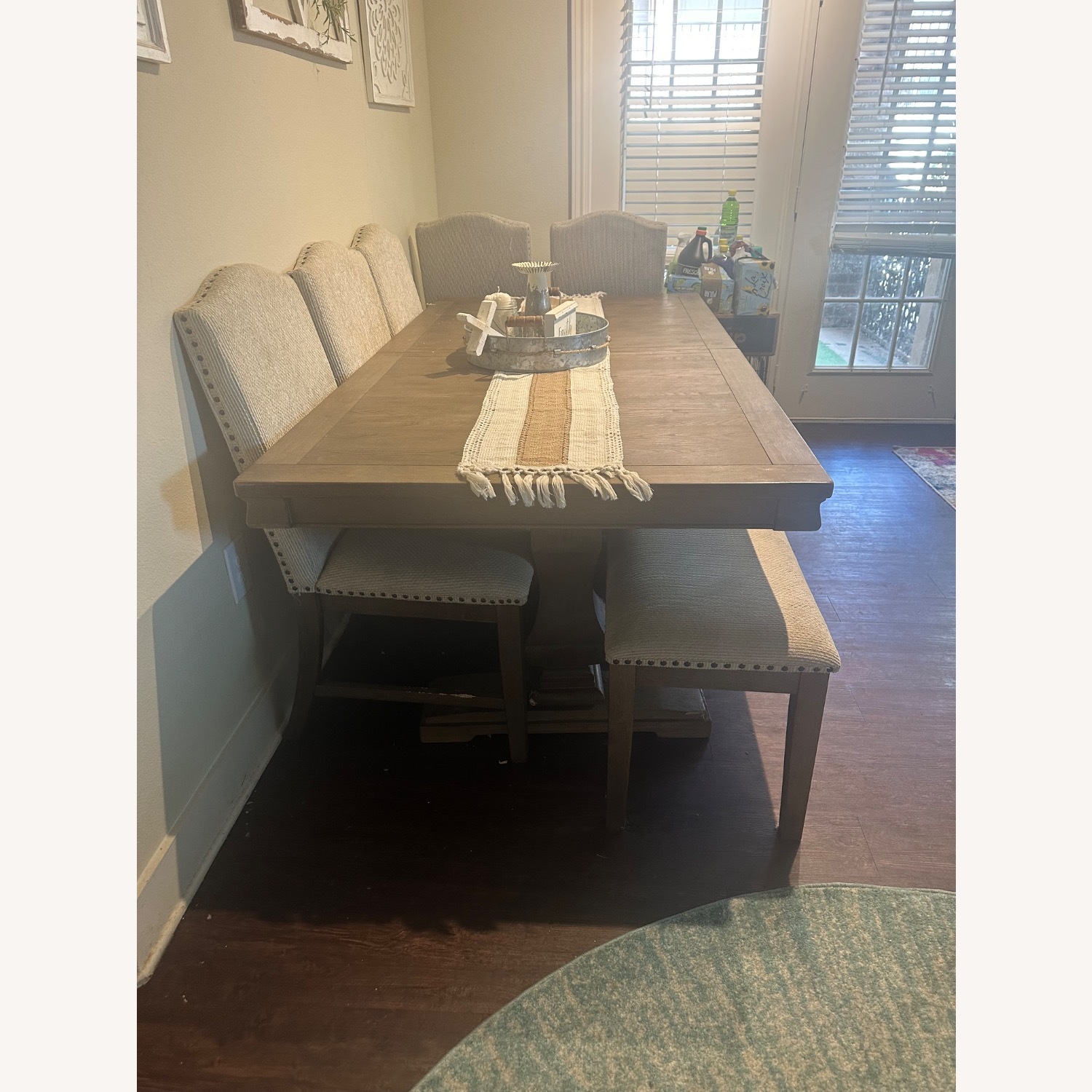 Light Brown Wood Dining Sets - image-3