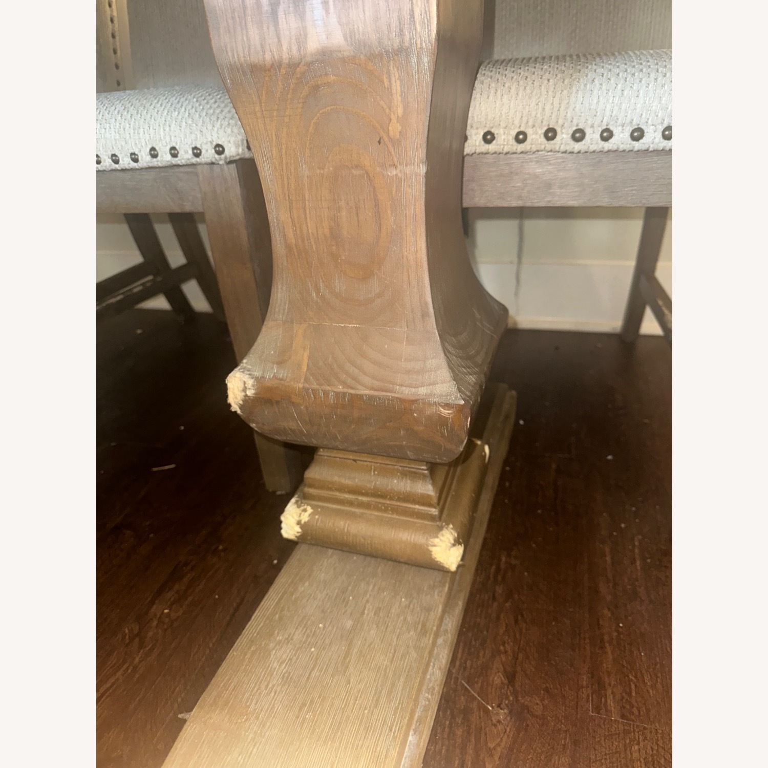 Light Brown Wood Dining Sets - image-5