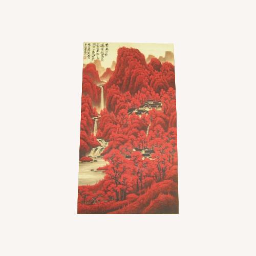 Used Vintage/Antique Li Kerri Famous Art Red Wall Art for sale on AptDeco