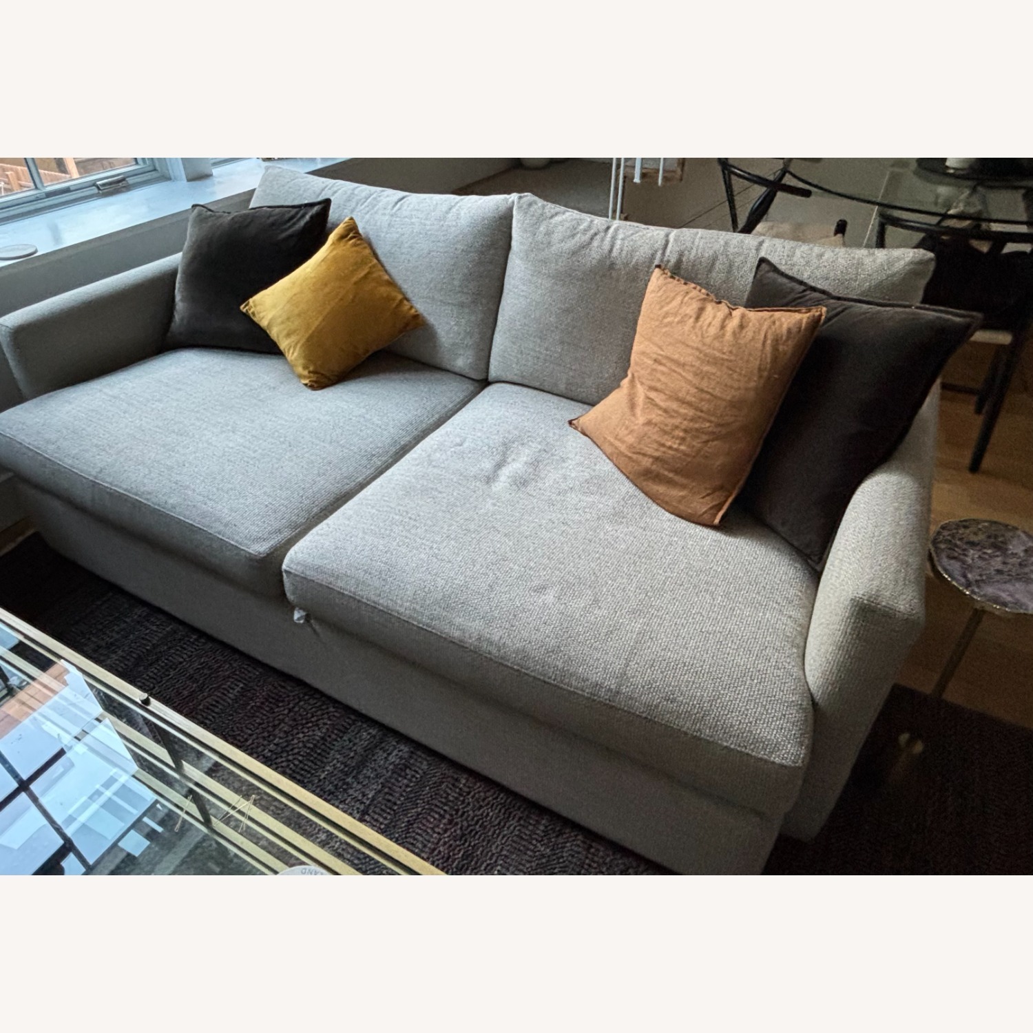 Crate & Barrel Lounge Deep 83" Sofa - image-4