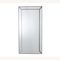 Pottery Barn Silver Astor Oversized Rectangular Mirror