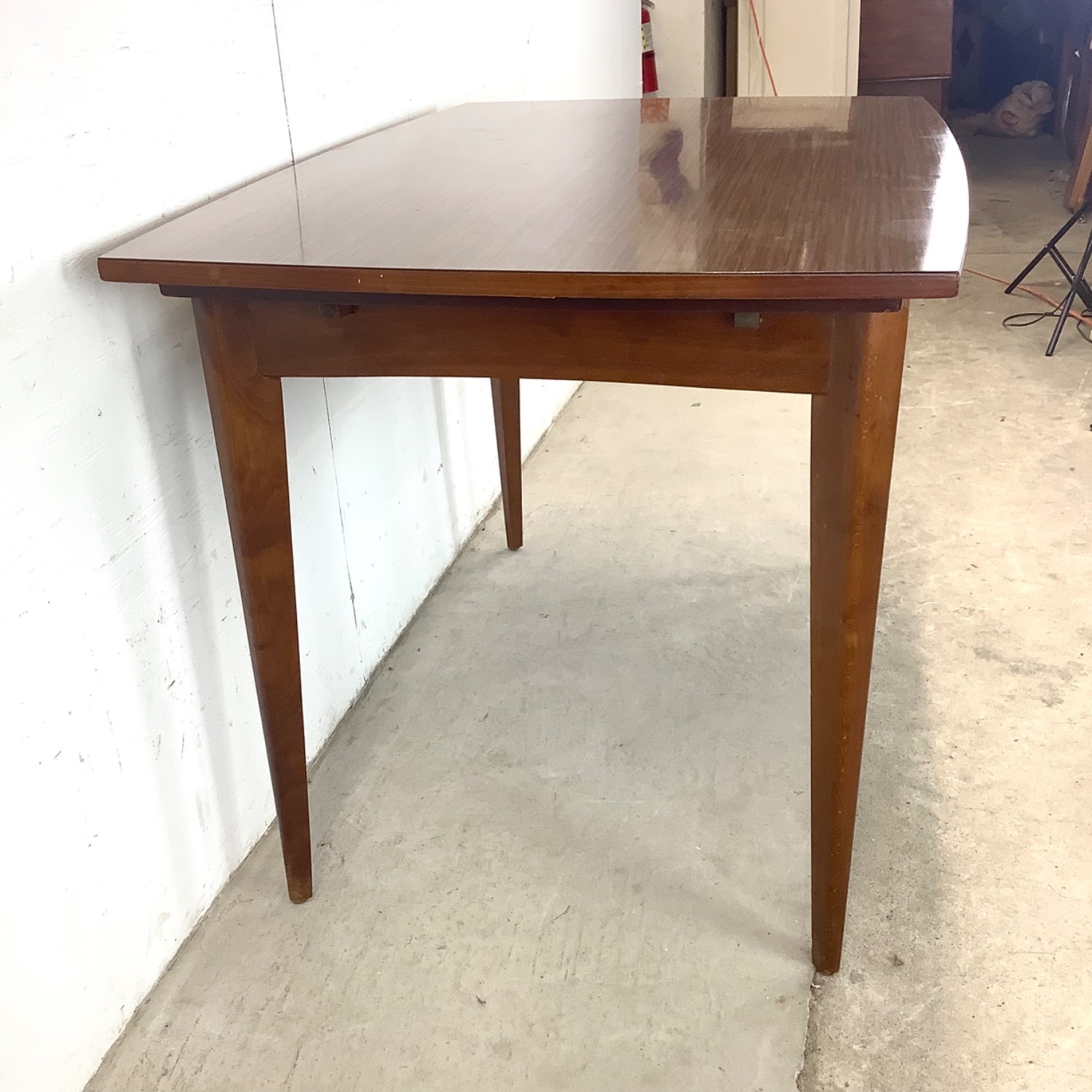 Mid-Century Draw Leaf Dining Table - image-9