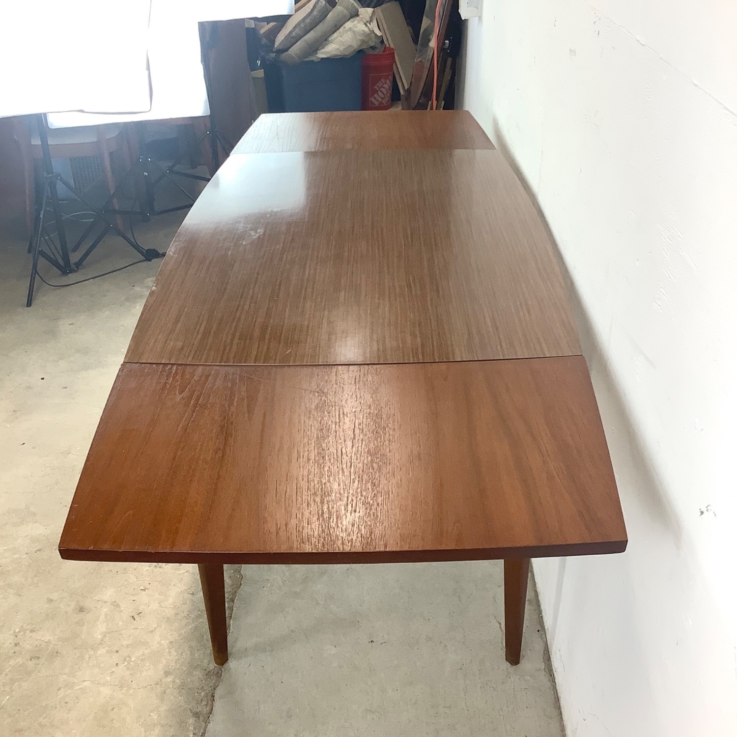 Mid-Century Draw Leaf Dining Table - image-5