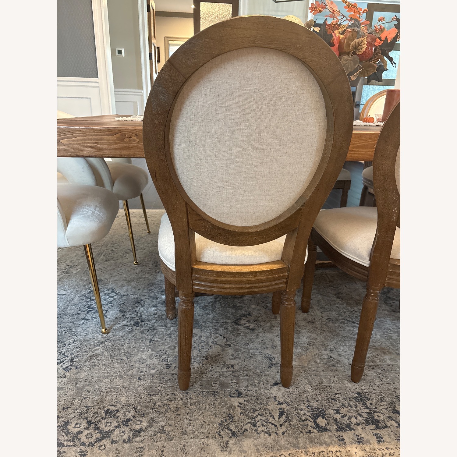 Natural Wood Dining Chairs - image-6