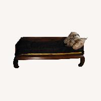 Vintage/Antique Natural Wood Daybed