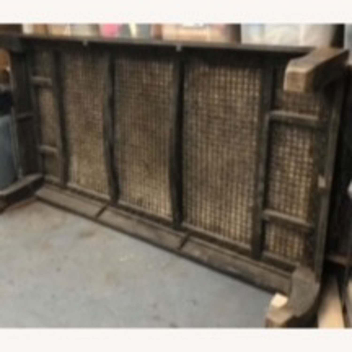 Vintage/Antique Natural Wood Daybed - image-1