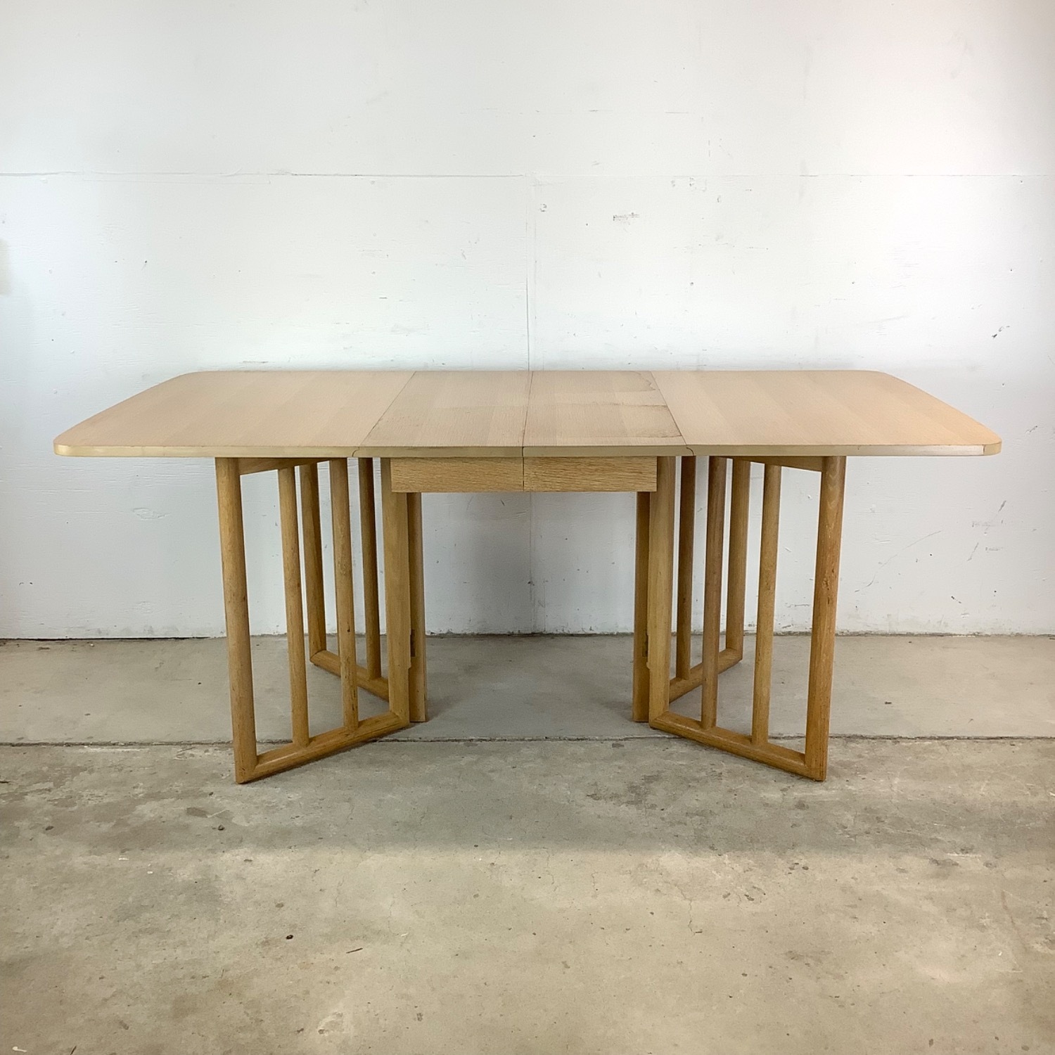 Vintage Drop Leaf Dining Table - image-2