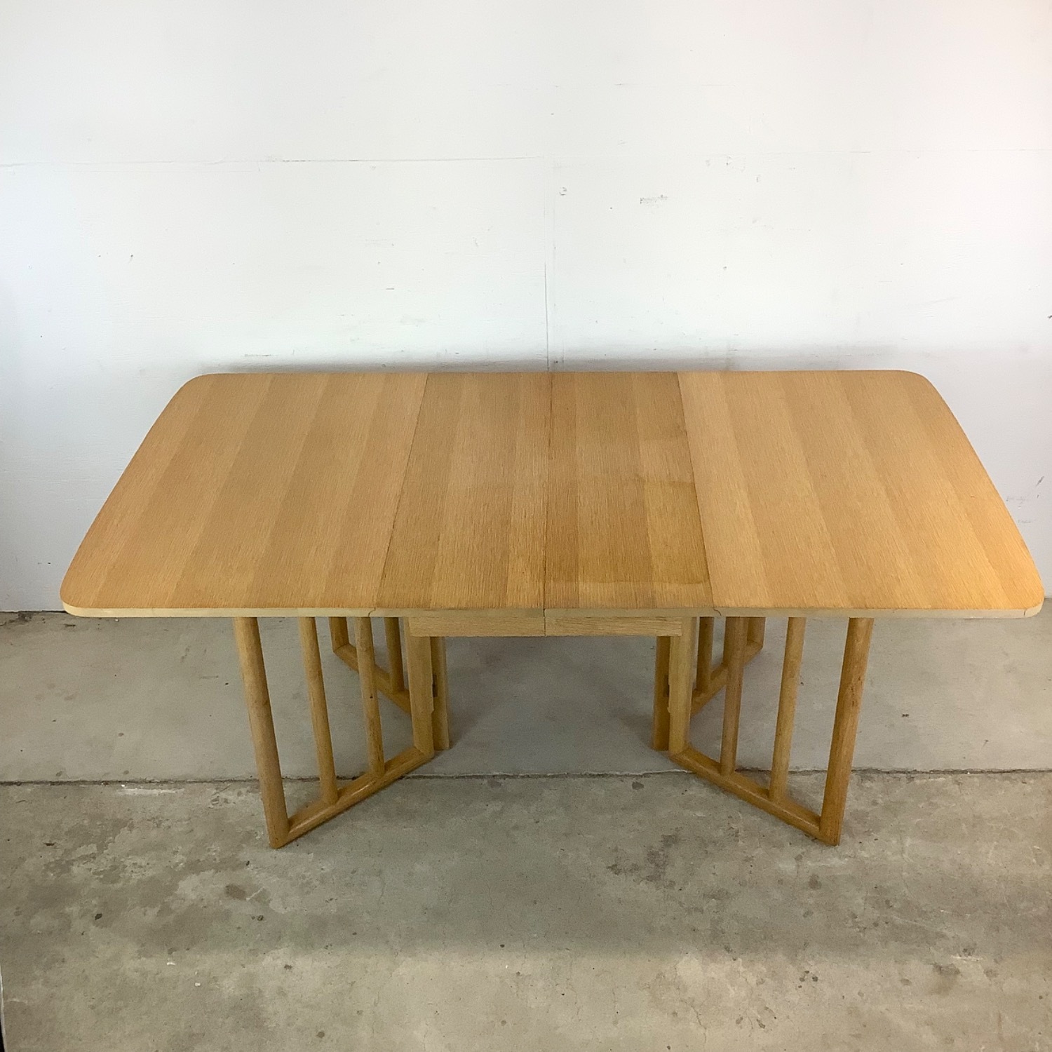 Vintage Drop Leaf Dining Table - image-1